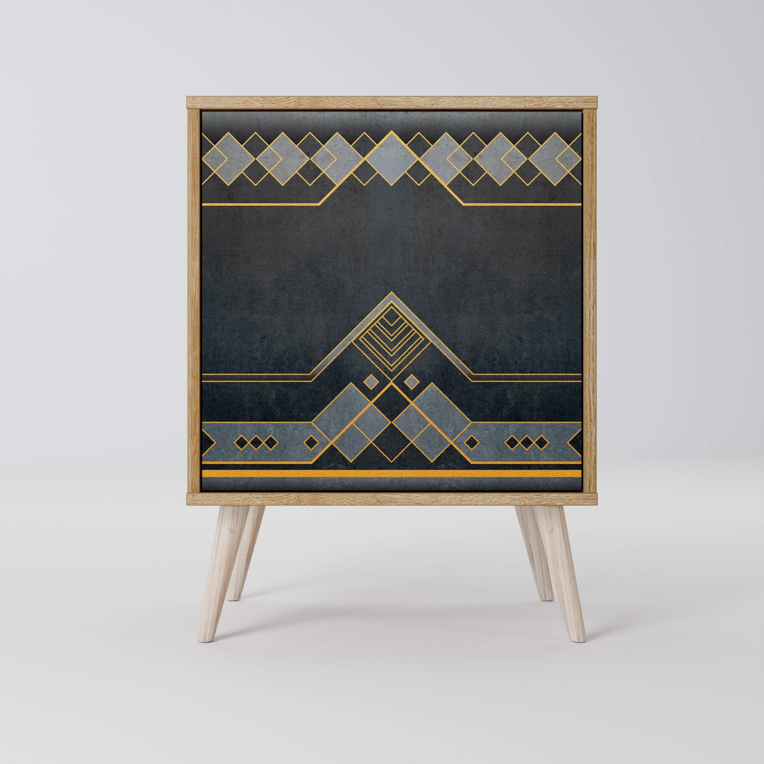 ROYAL ORDINARINESS 1-Door Sideboard in Oak Effect