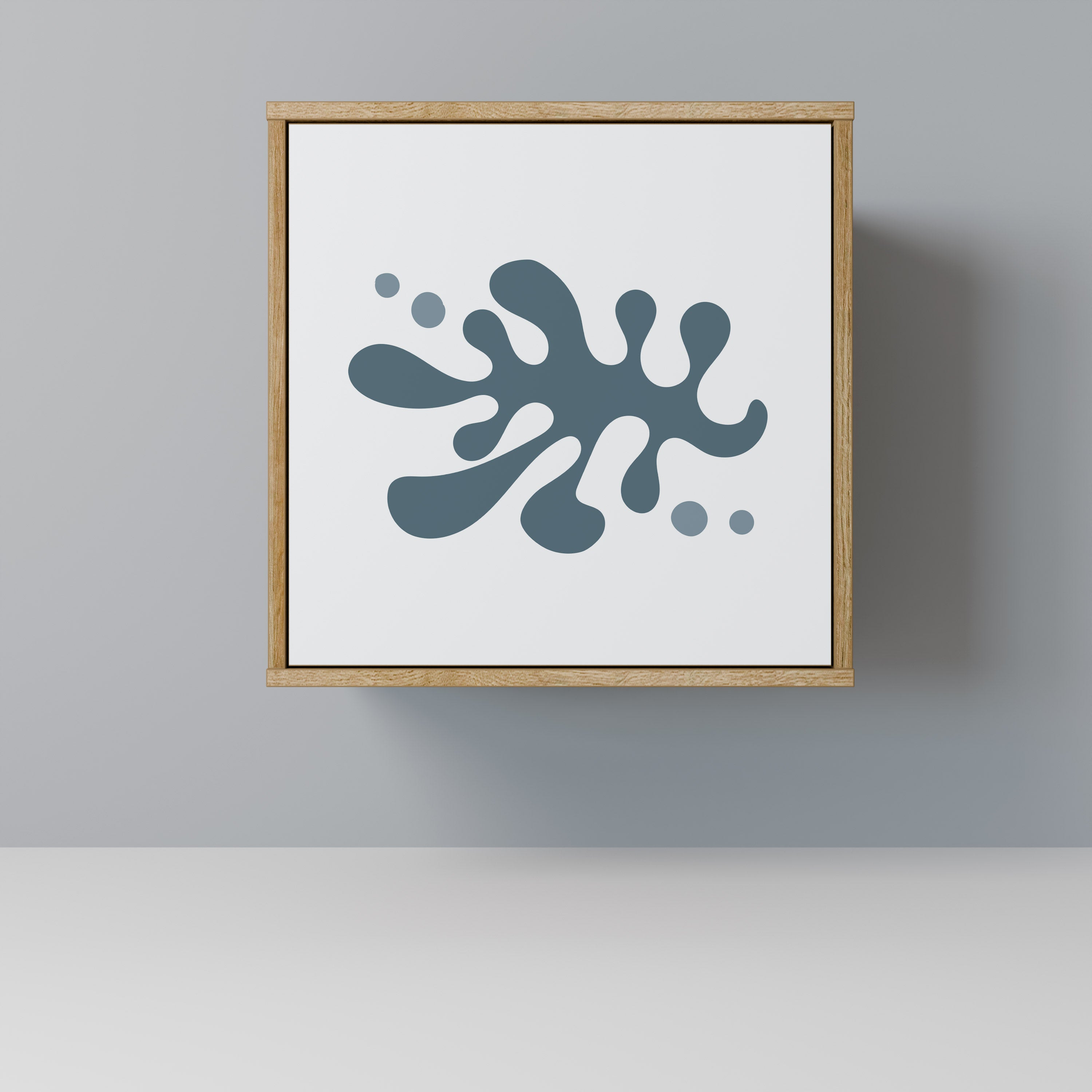 WONDERLAND VEGETATION 1-Door Sideboard in Oak Effect