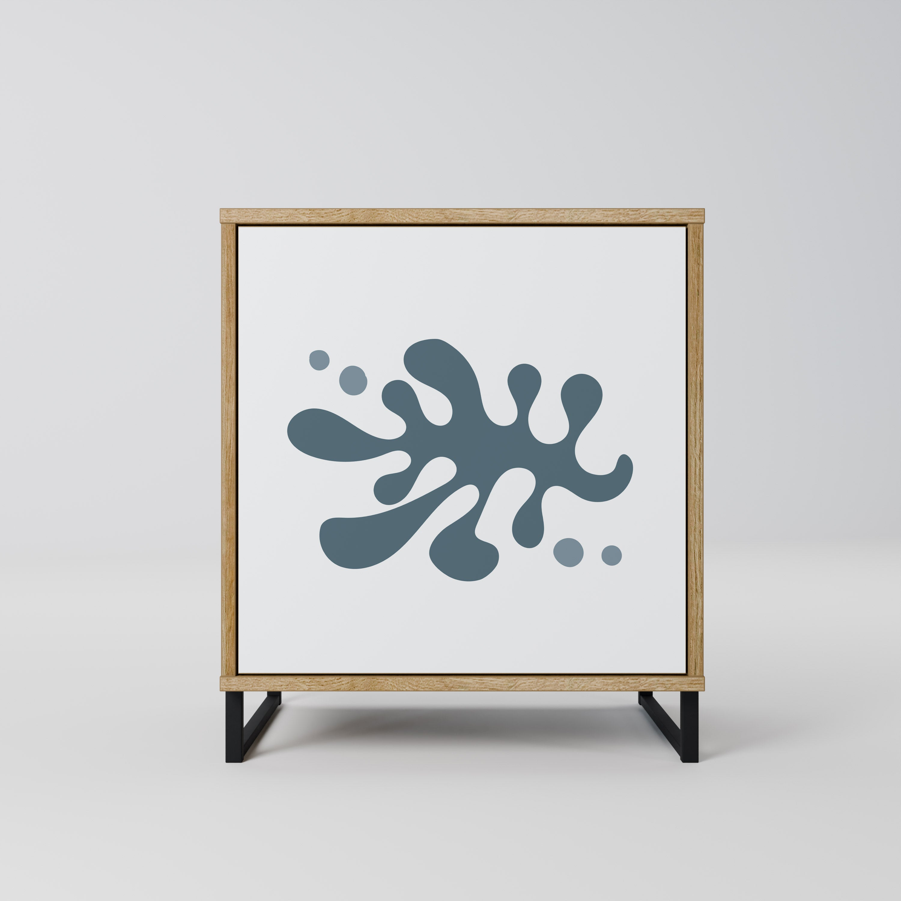 WONDERLAND VEGETATION 1-Door Sideboard in Oak Effect