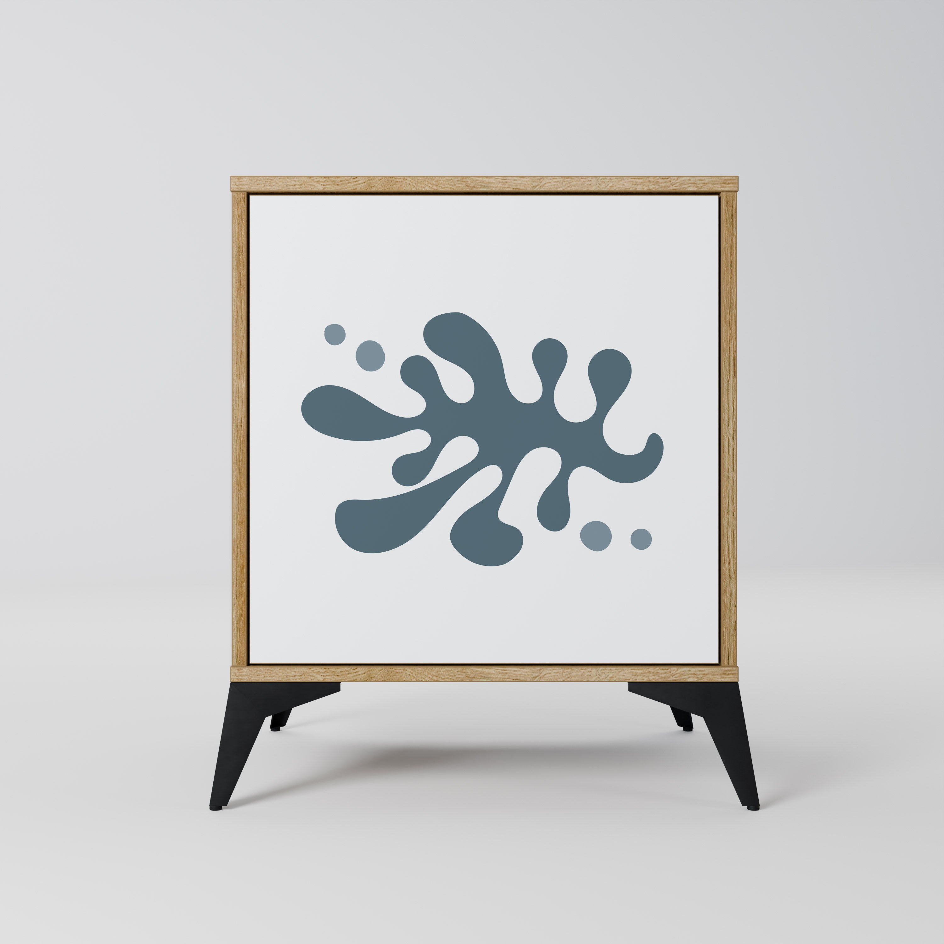 WONDERLAND VEGETATION 1-Door Sideboard in Oak Effect