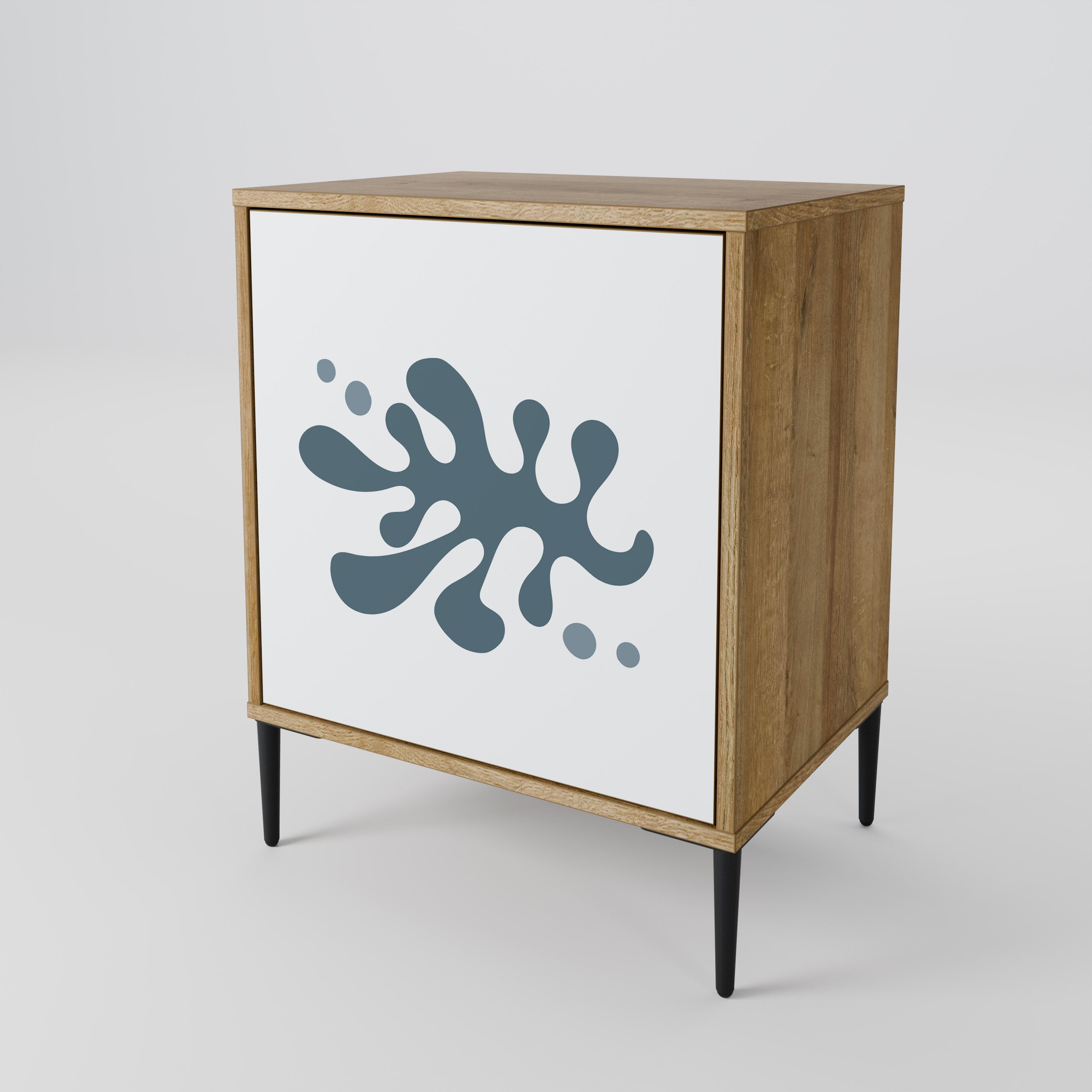 WONDERLAND VEGETATION 1-Door Sideboard in Oak Effect