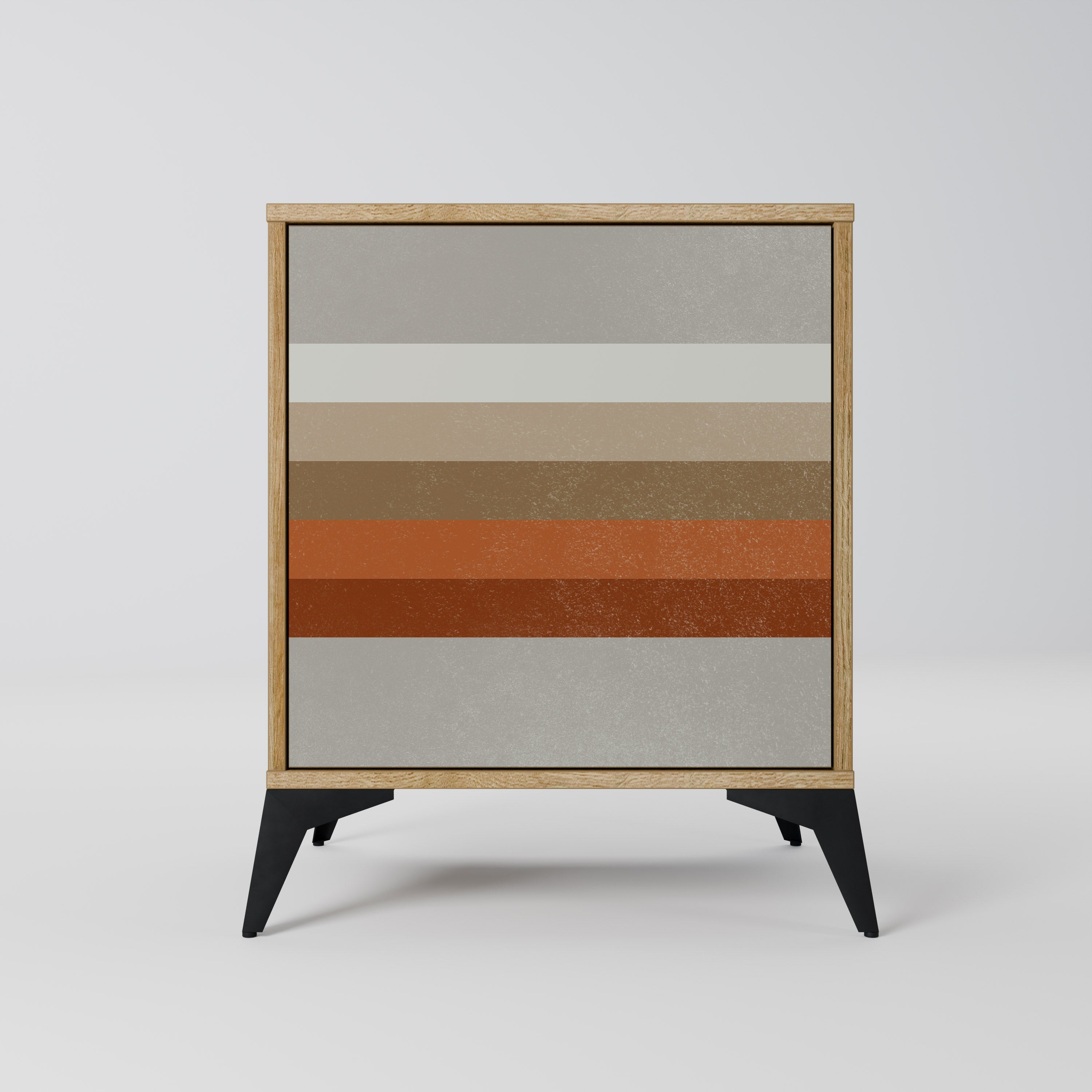 PECULIAR TRAIL 1-Door Sideboard in Oak Effect