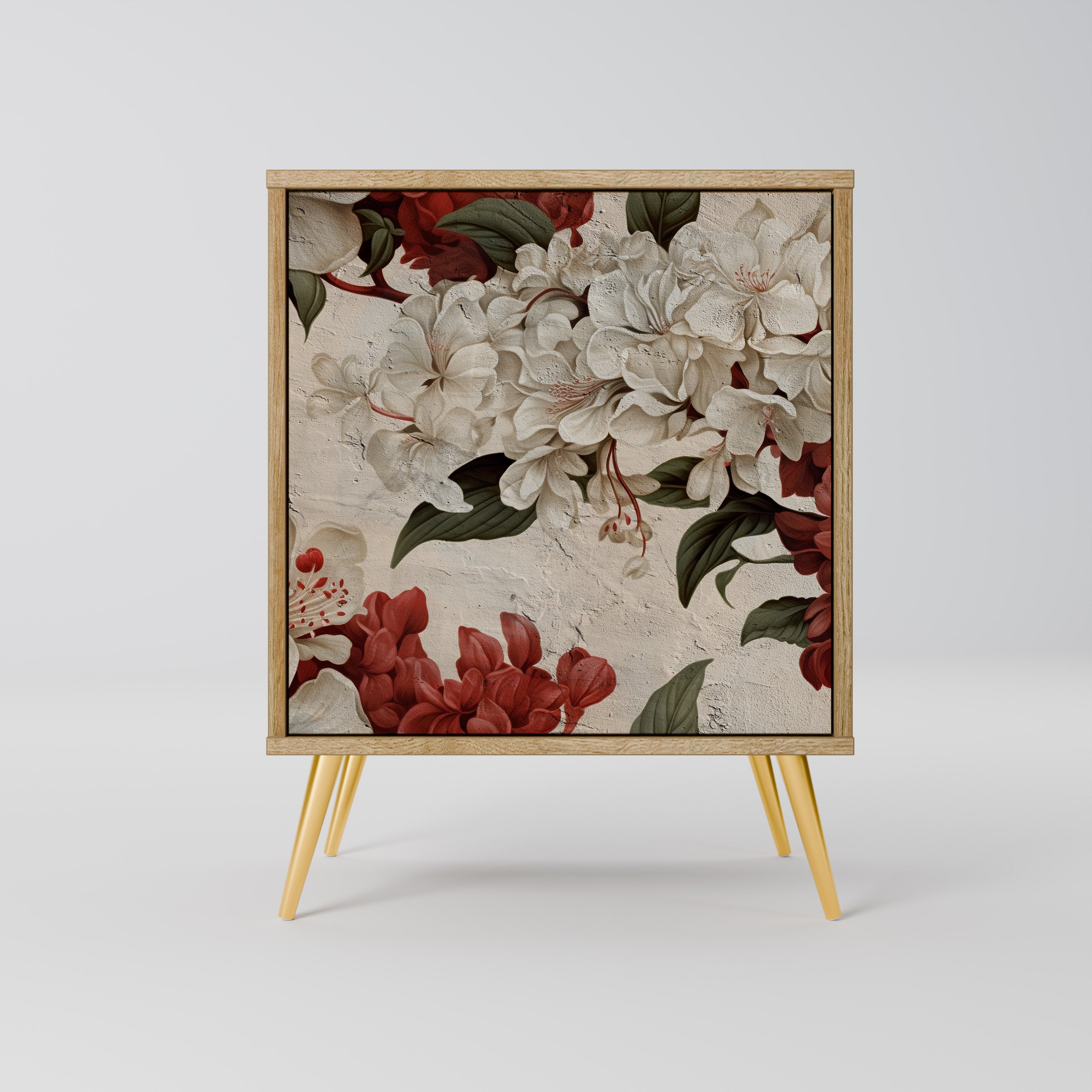 EPHEMERAL DAYS 1-Door Sideboard in Oak Effect