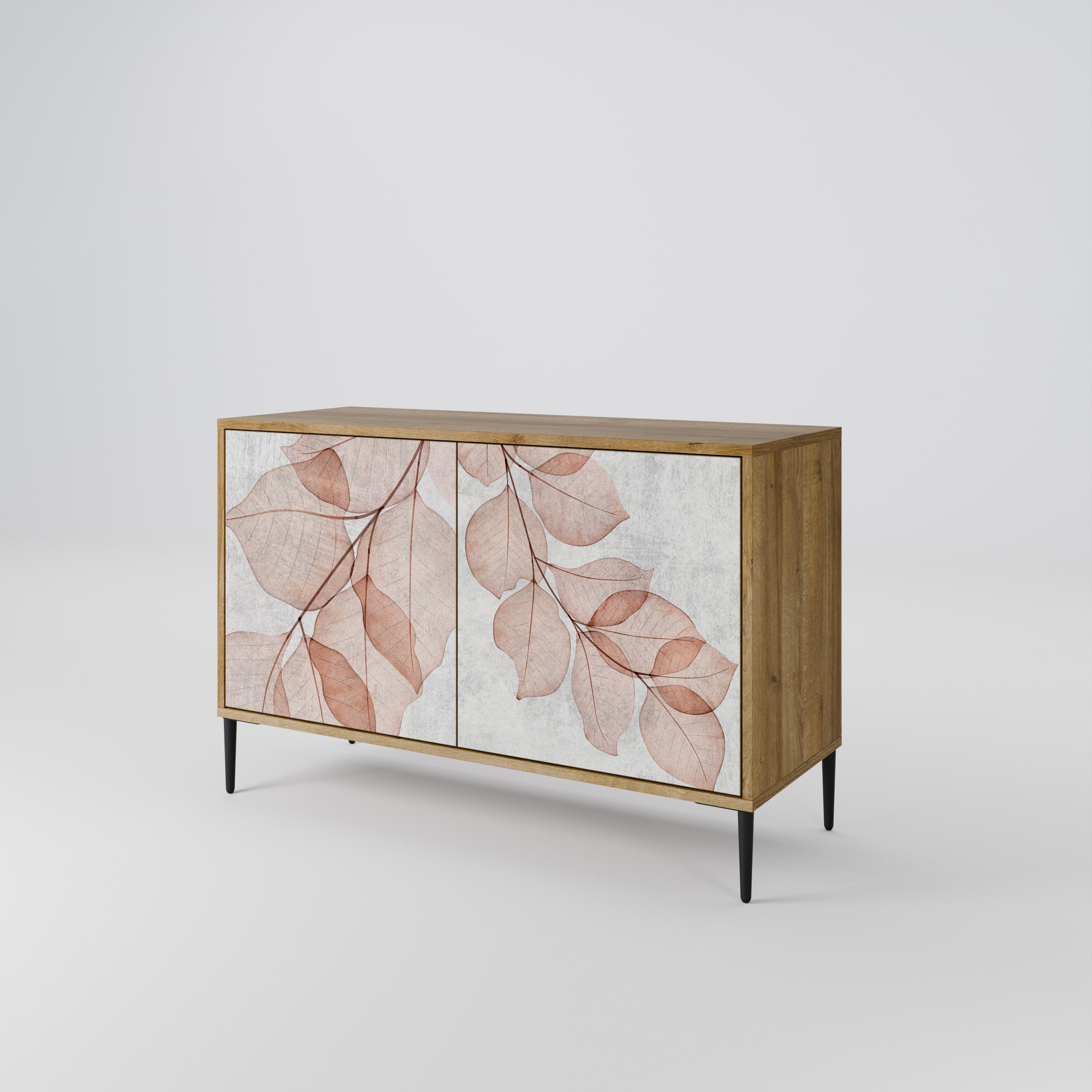 AUTUMN FRAGILITY 2-Door Sideboard in Oak Effect
