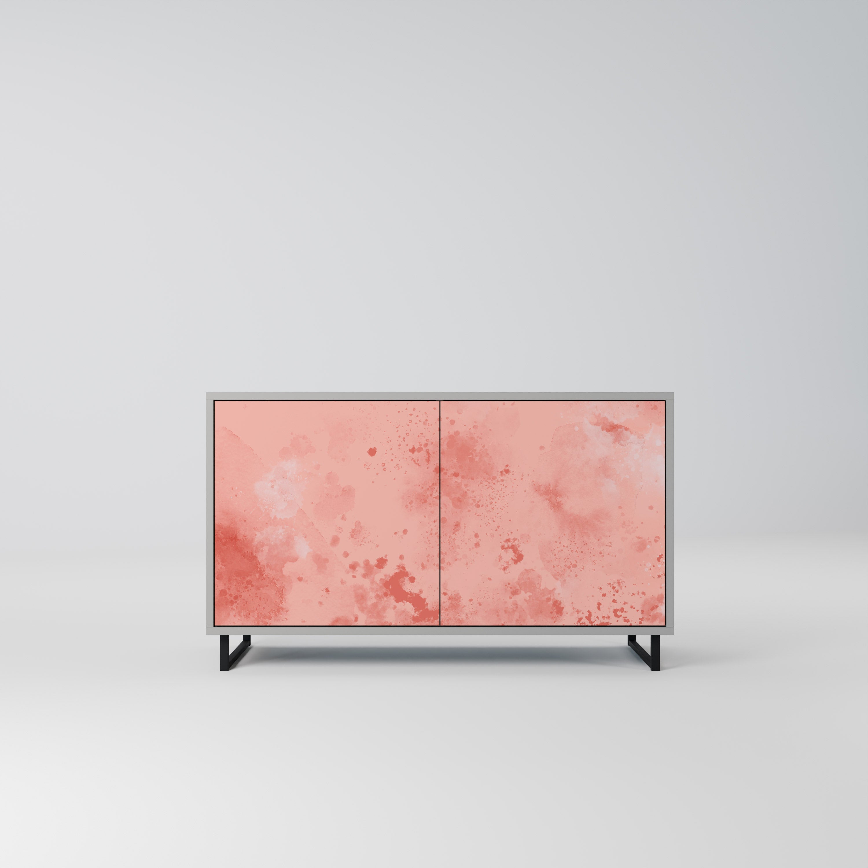 CRANE DANCE 2-Door Sideboard in Grey Finish