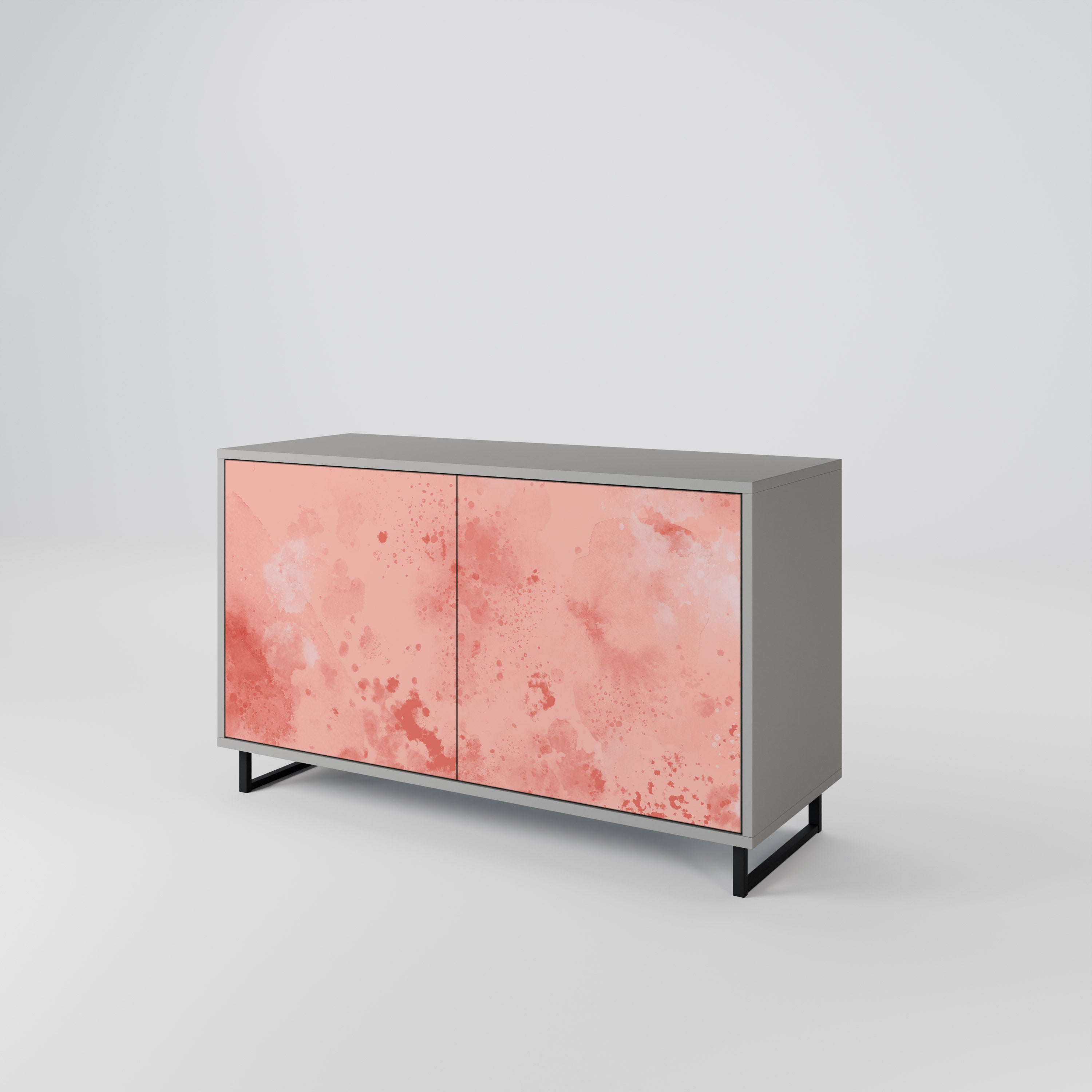 CRANE DANCE 2-Door Sideboard in Grey Finish