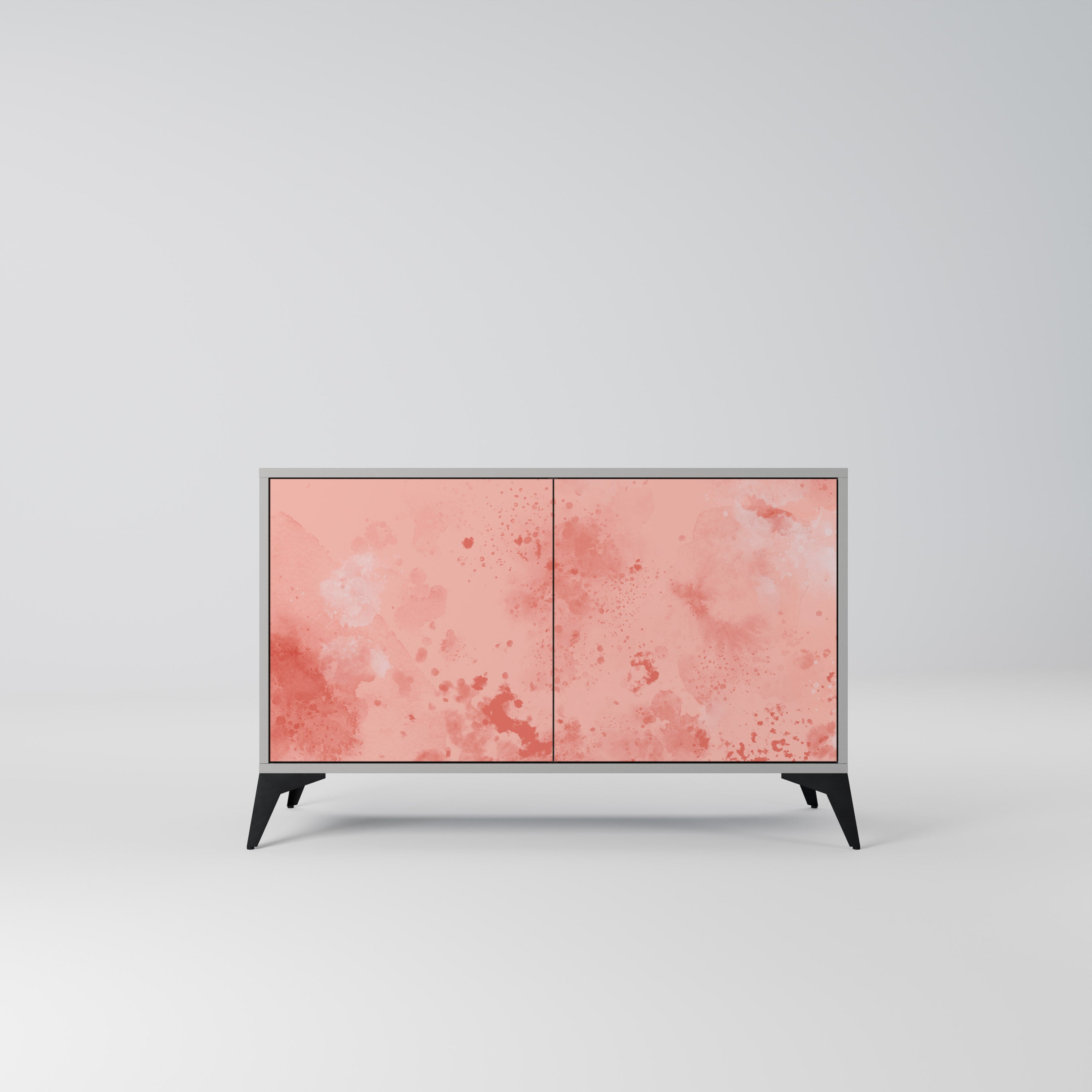 CRANE DANCE 2-Door Sideboard in Grey Finish