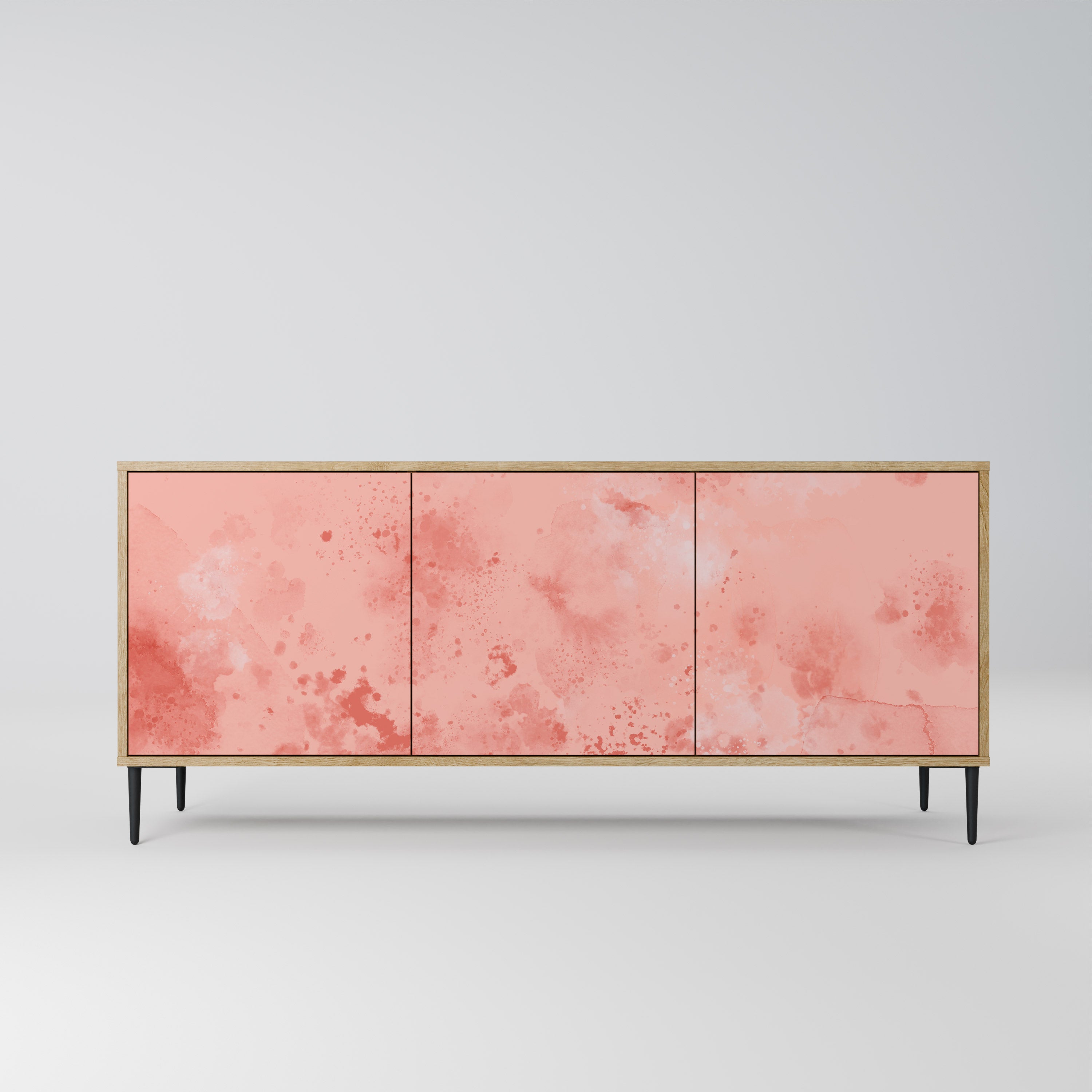 CRANE DANCE 3-Door Sideboard in Oak Effect