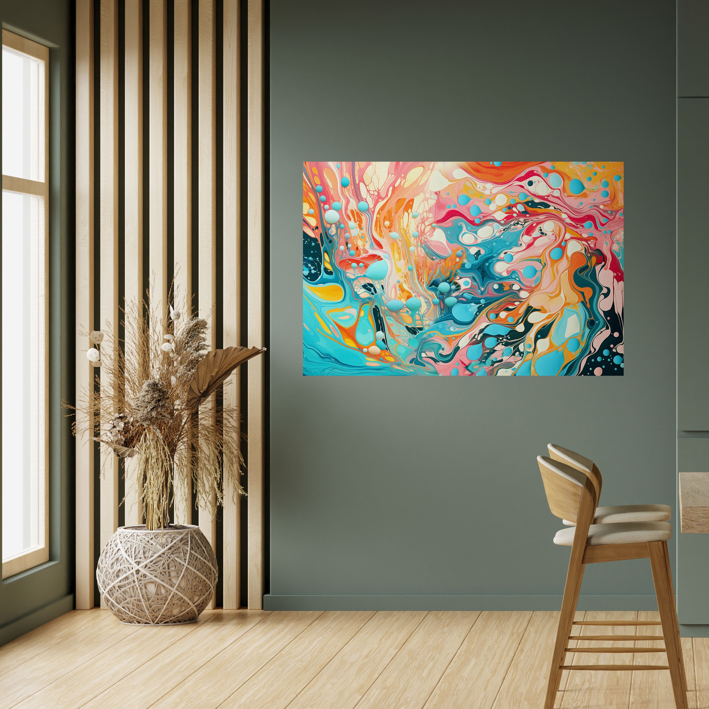 ARTISTIC ALCHEMY Peel and Stick Horizontal Poster