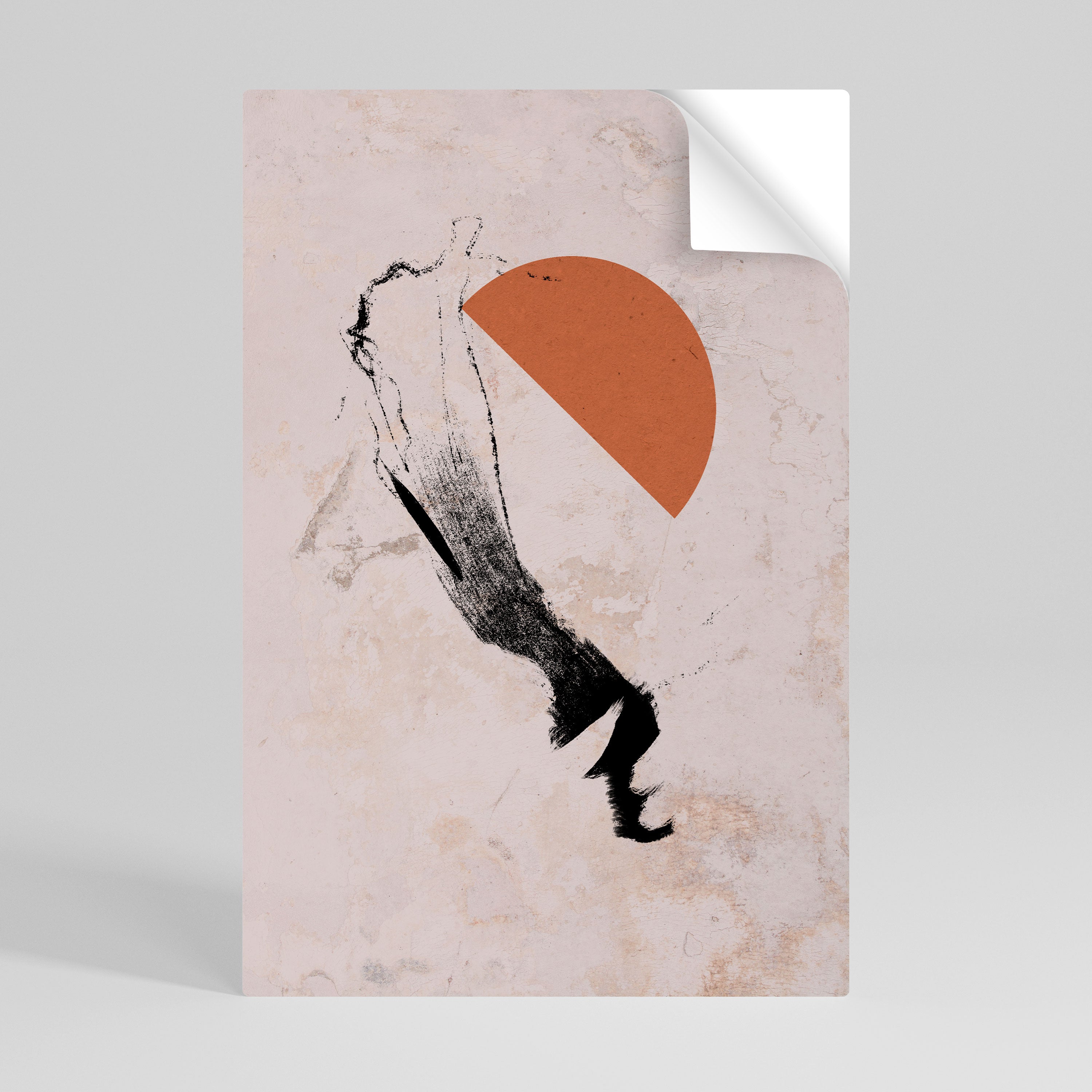 SHADOWS OF IMAGINATION Peel and Stick Vertical Poster