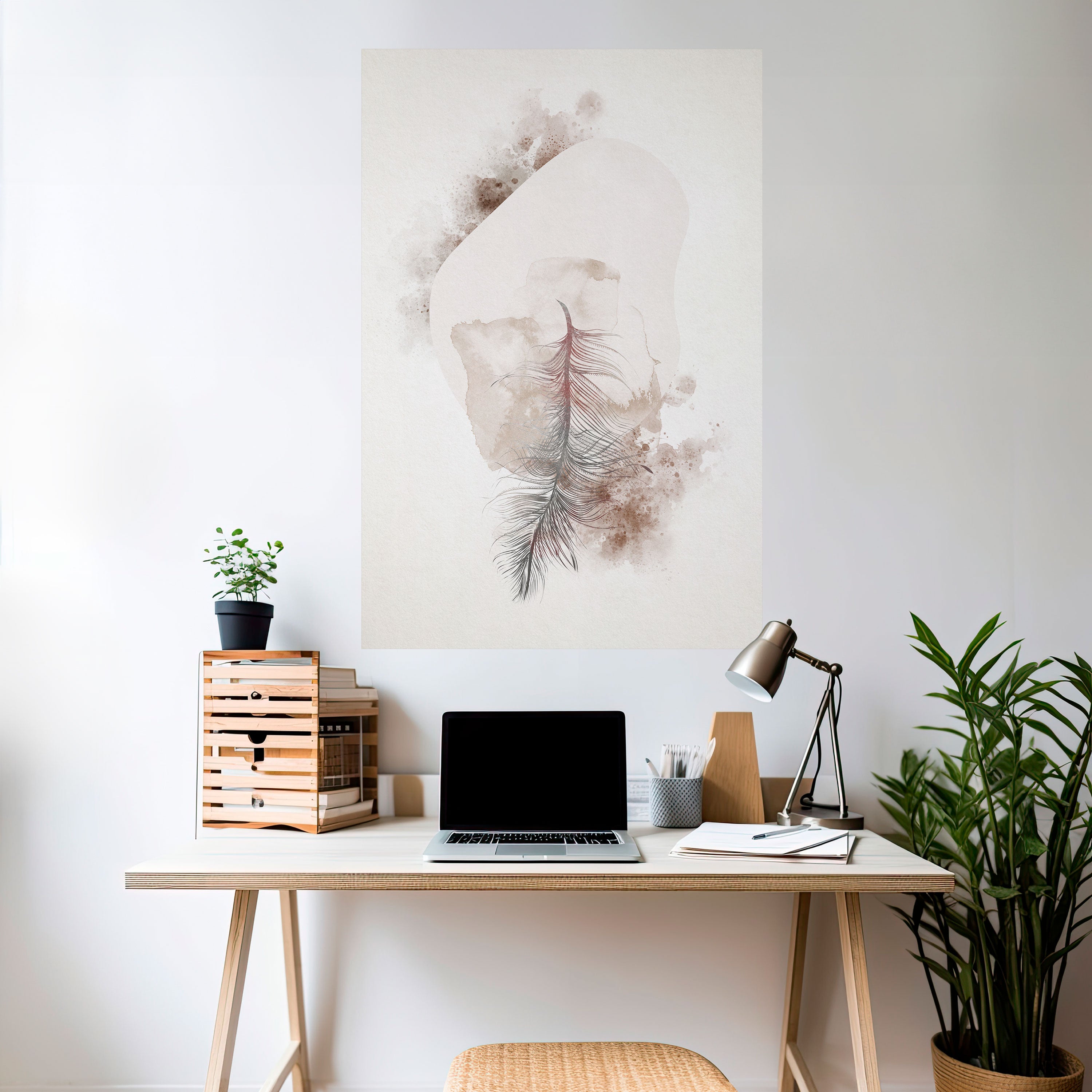 CHARMING DELICACY Peel and Stick Vertical Poster