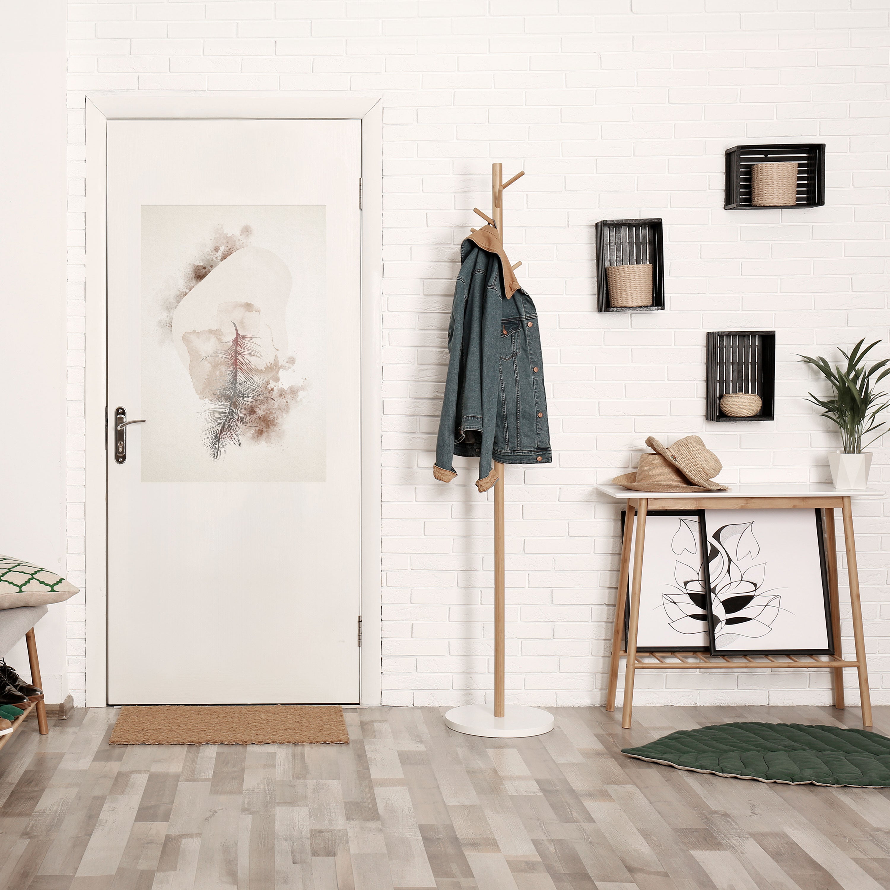 CHARMING DELICACY Peel and Stick Vertical Poster