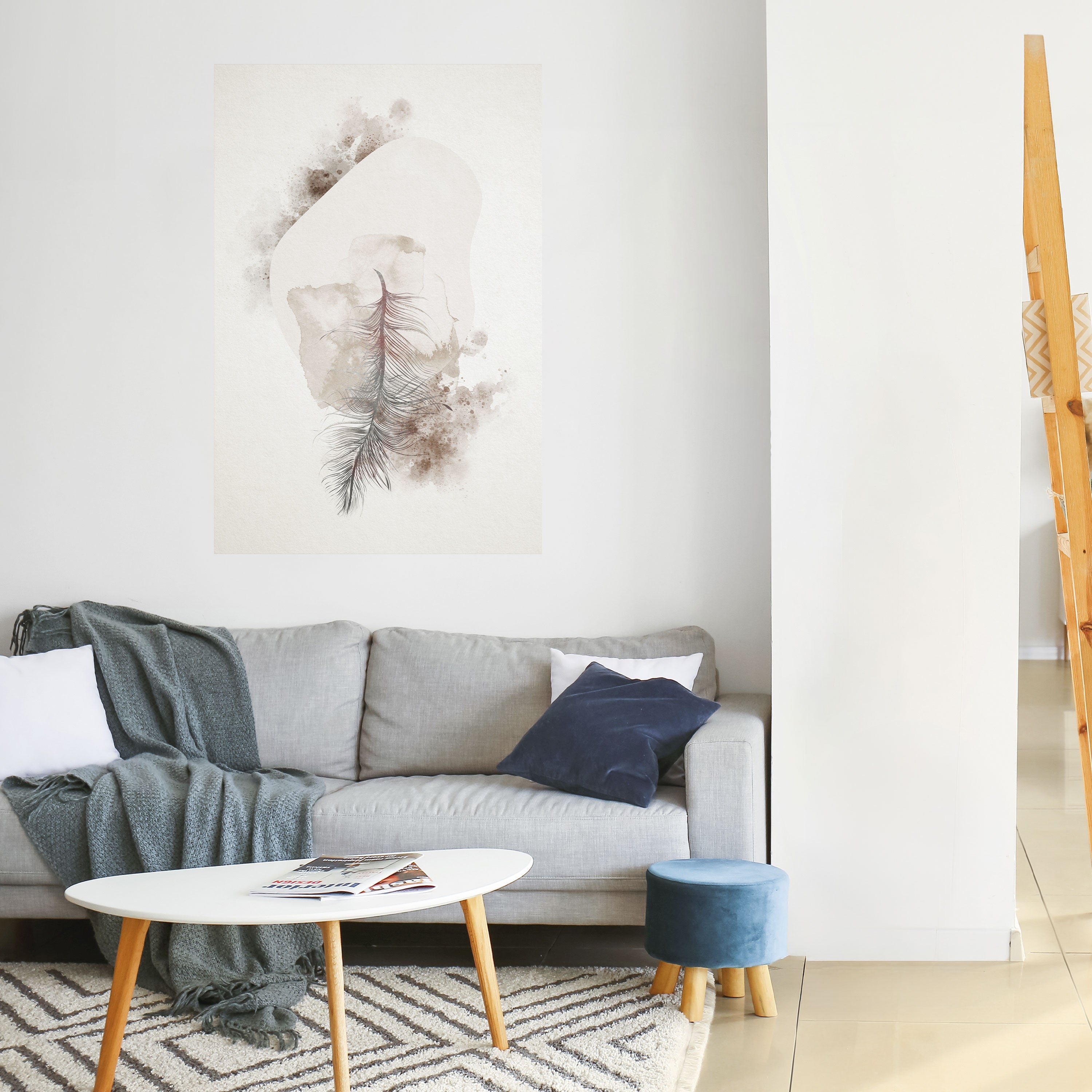 CHARMING DELICACY Peel and Stick Vertical Poster