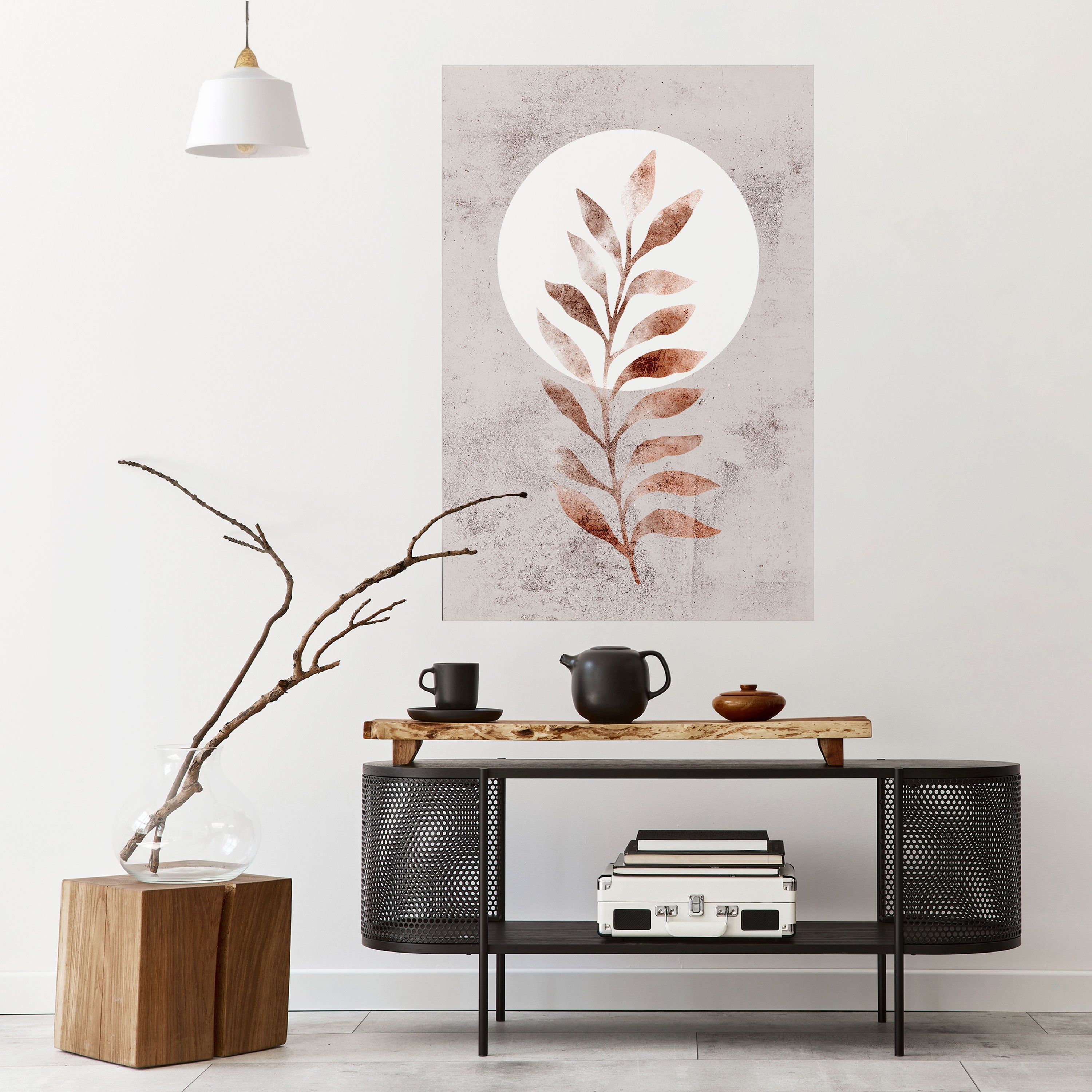 LEAF RADIANCE Peel and Stick Vertical Poster