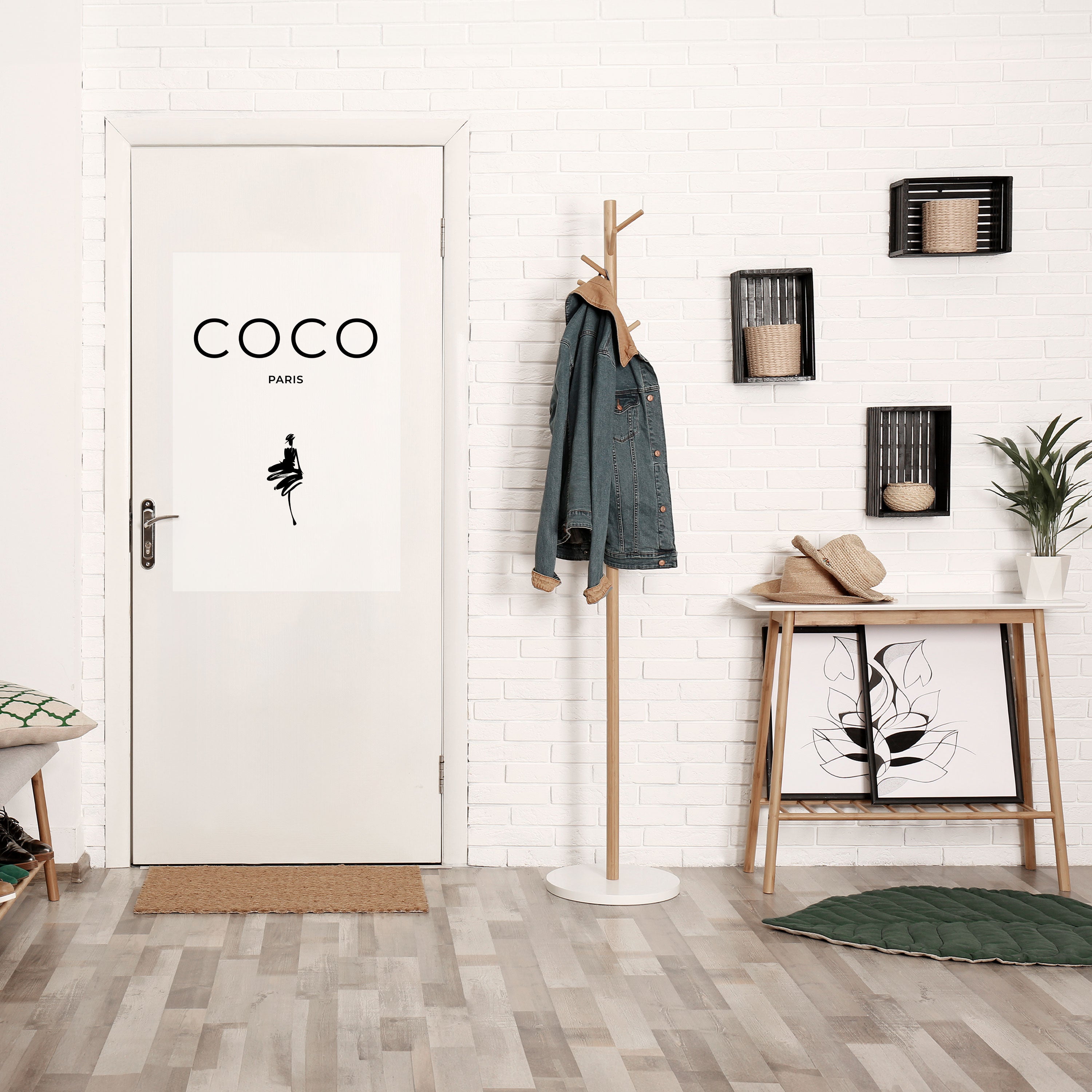 COCO CHANEL - TIMELESS ELEGANCE Peel and Stick Vertical Poster