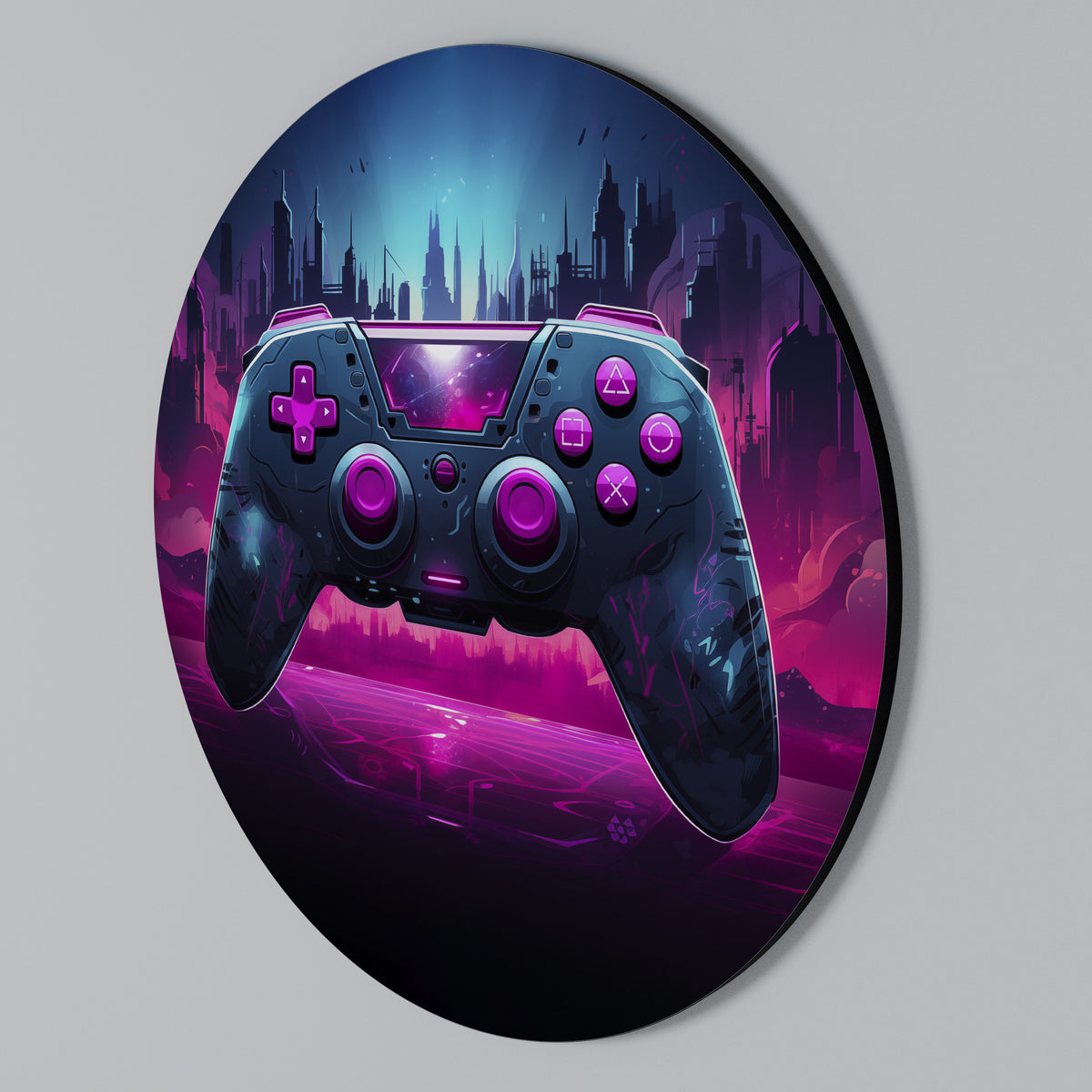 INFINITY MATRIX PAD Arte de pared redondo