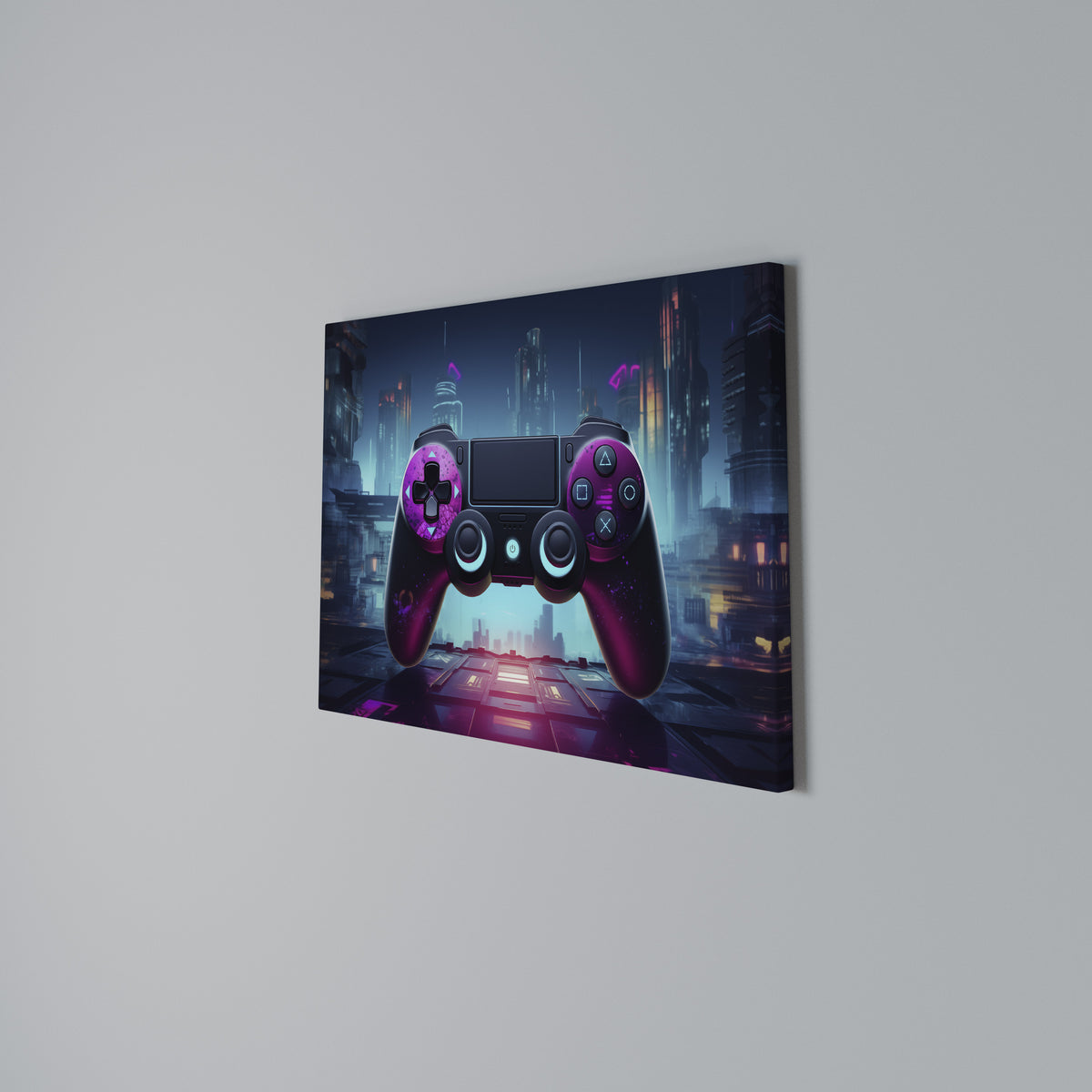 SYNTHWAVE PAD Cuadro en lienzo horizontal