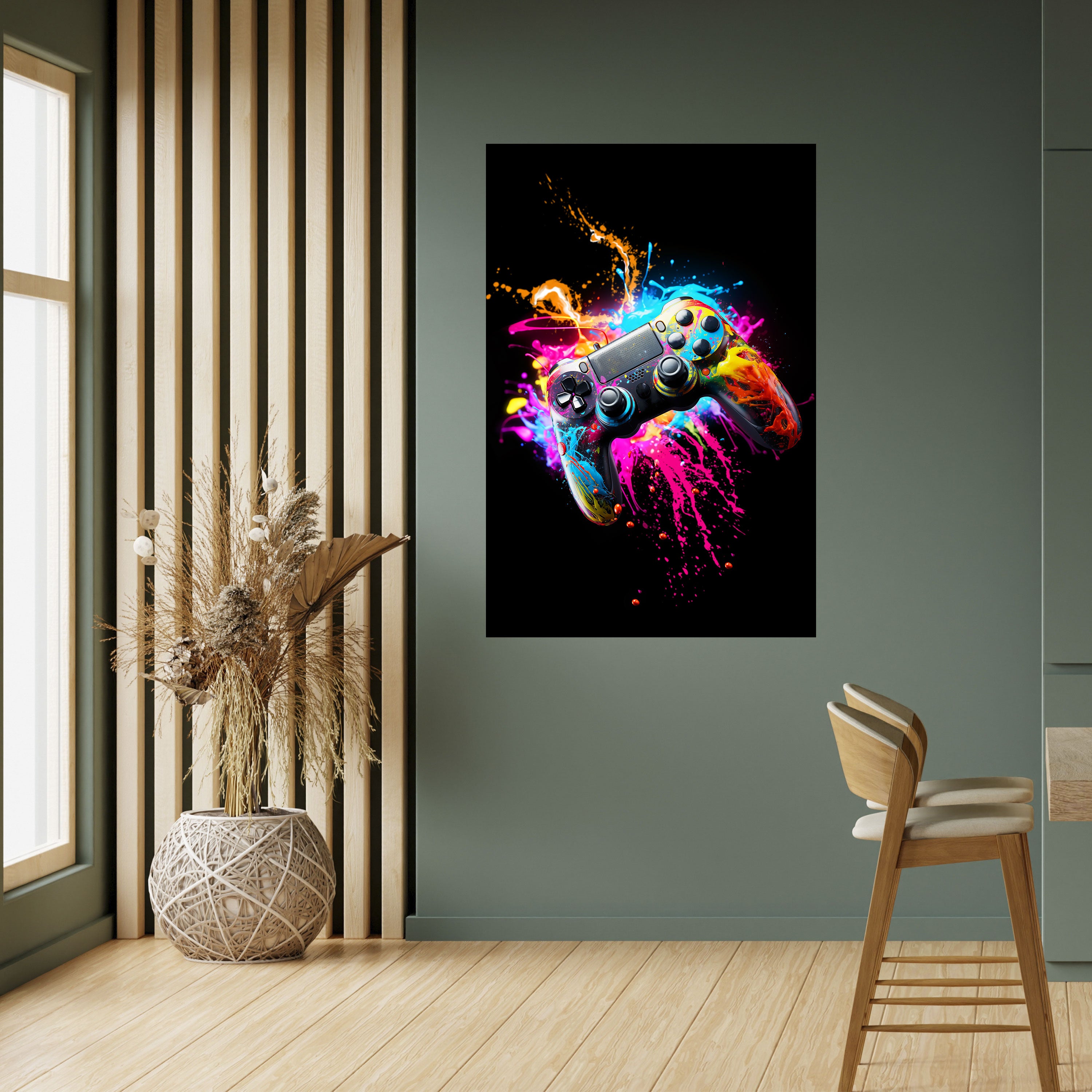 GAMING LUSH Peel and Stick Vertical Poster