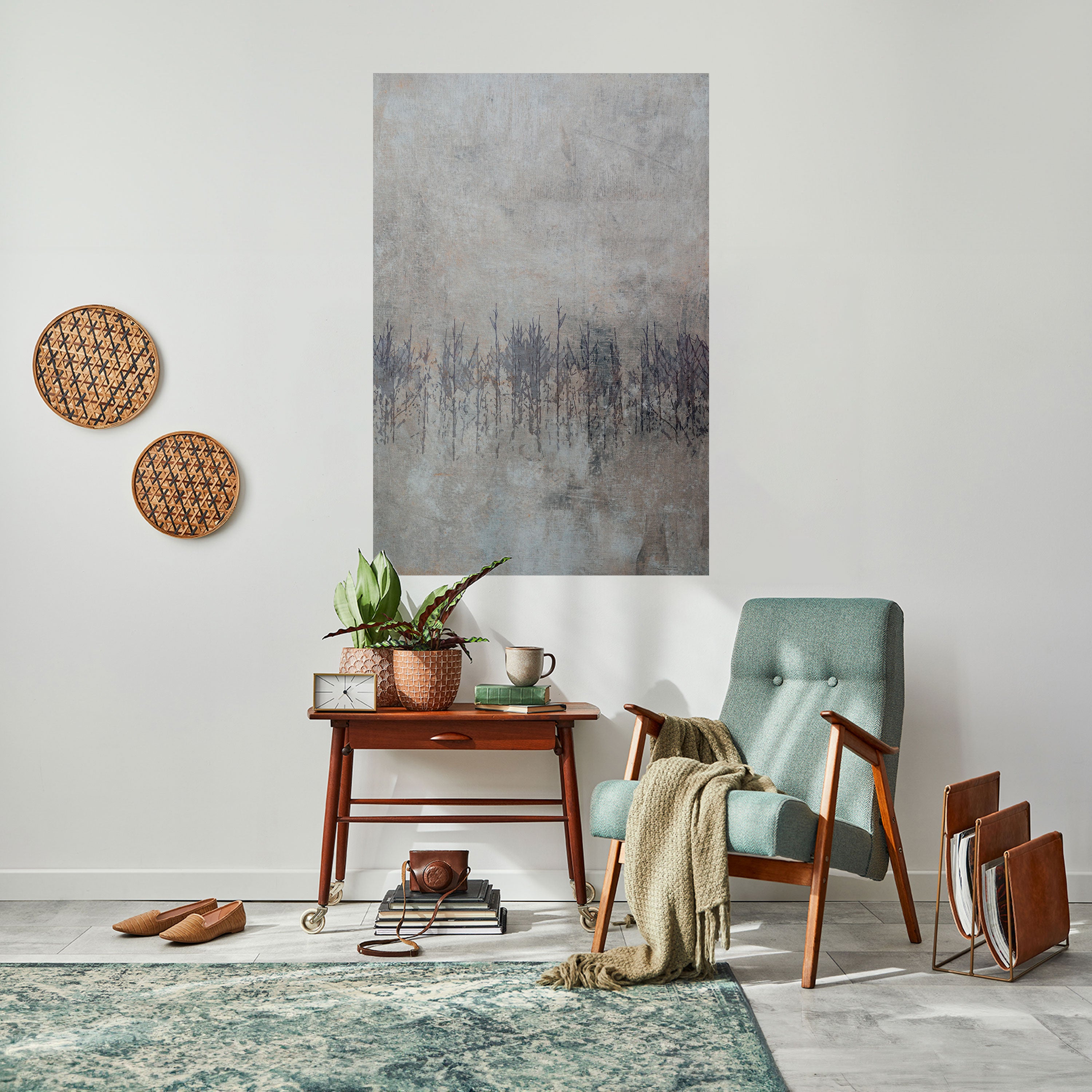 GHOSTS OF NATURE Peel and Stick Vertical Poster