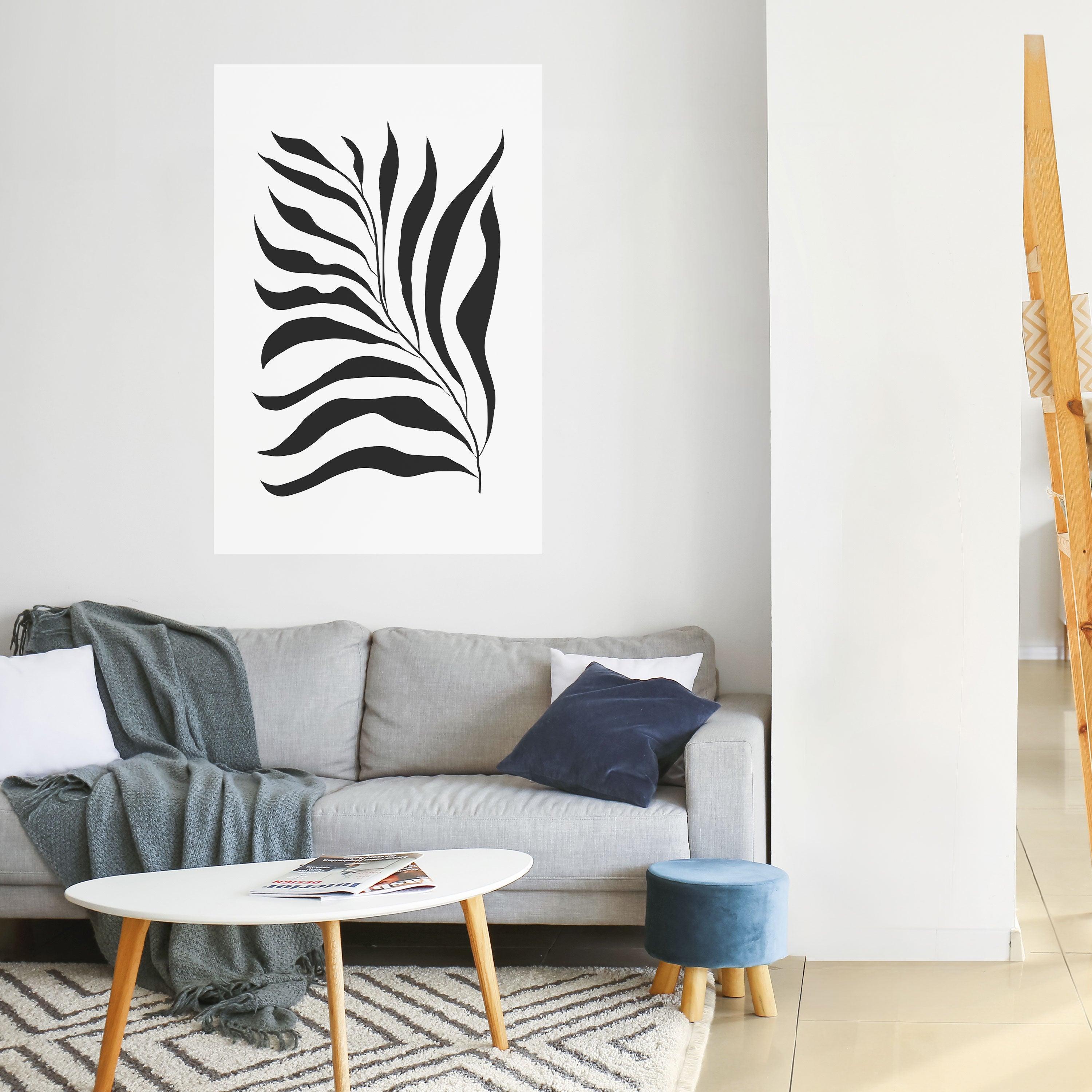 SHADOW PLANT Peel and Stick Vertical Poster