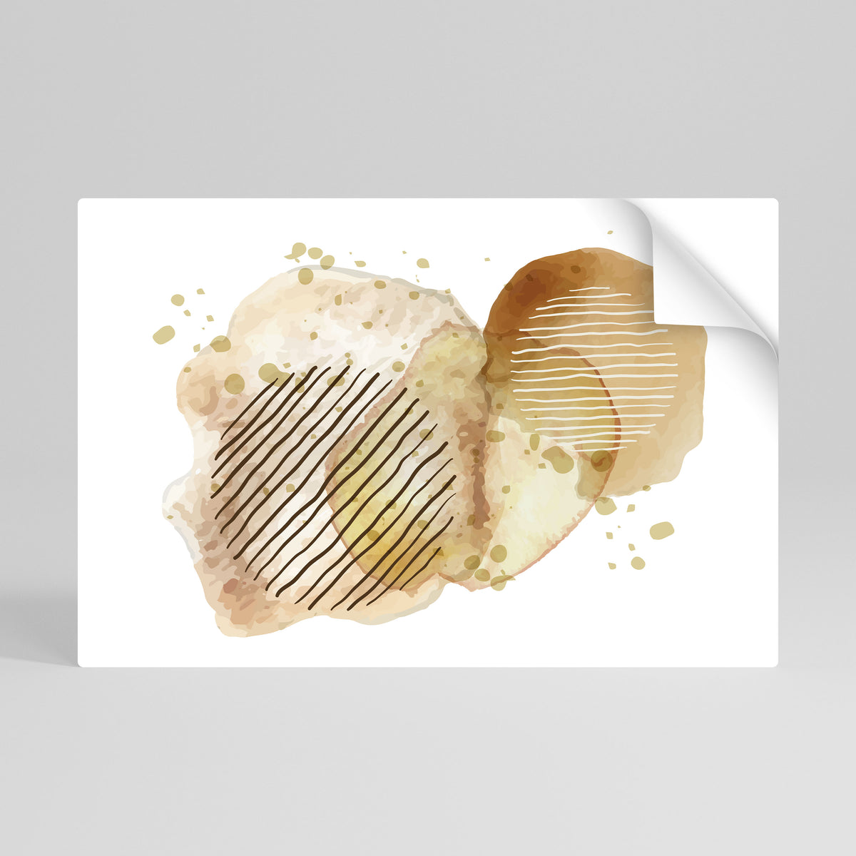 TRANSCENDENTAL HARMONY Peel and Stick Horizontal Poster