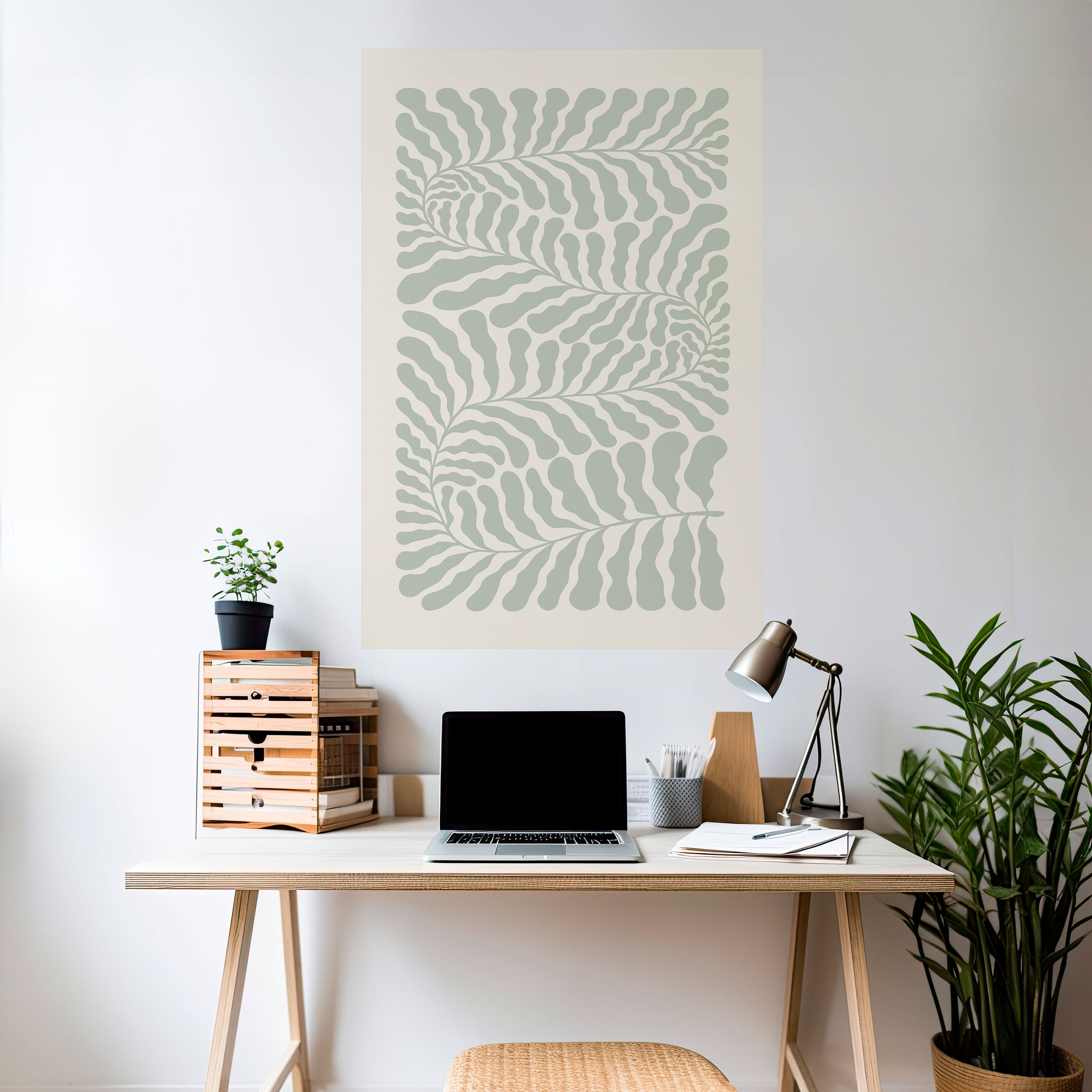 VERDURE LABIRYNTH Peel and Stick Vertical Poster