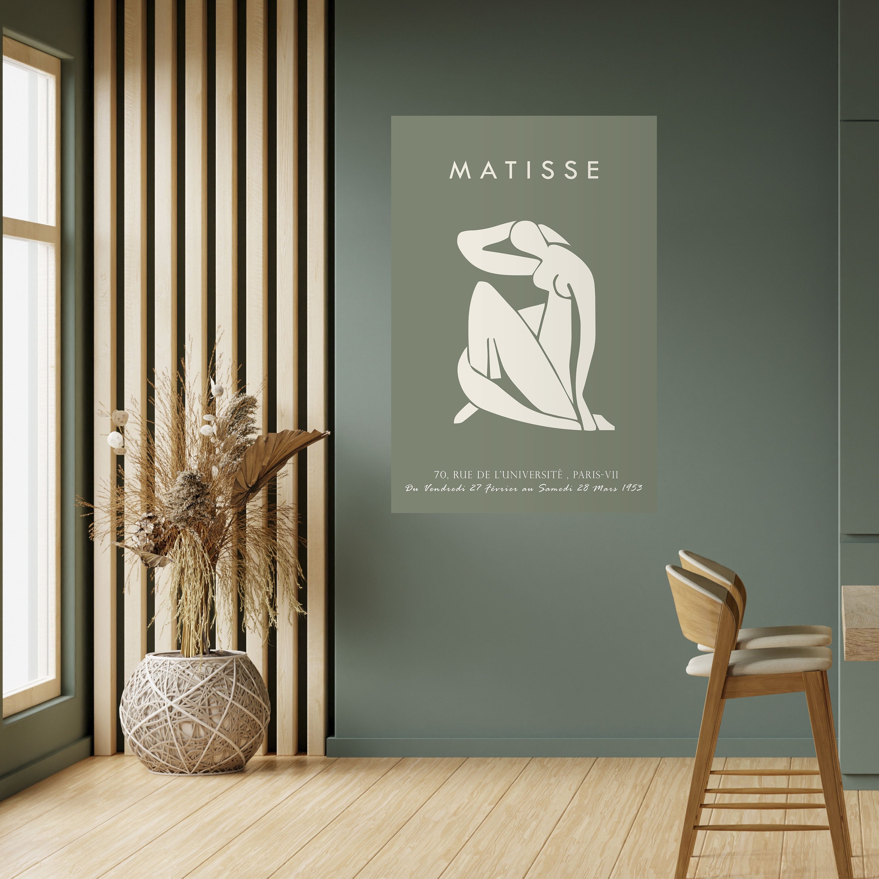 MATISSE NUDES Peel and Stick Vertical Poster
