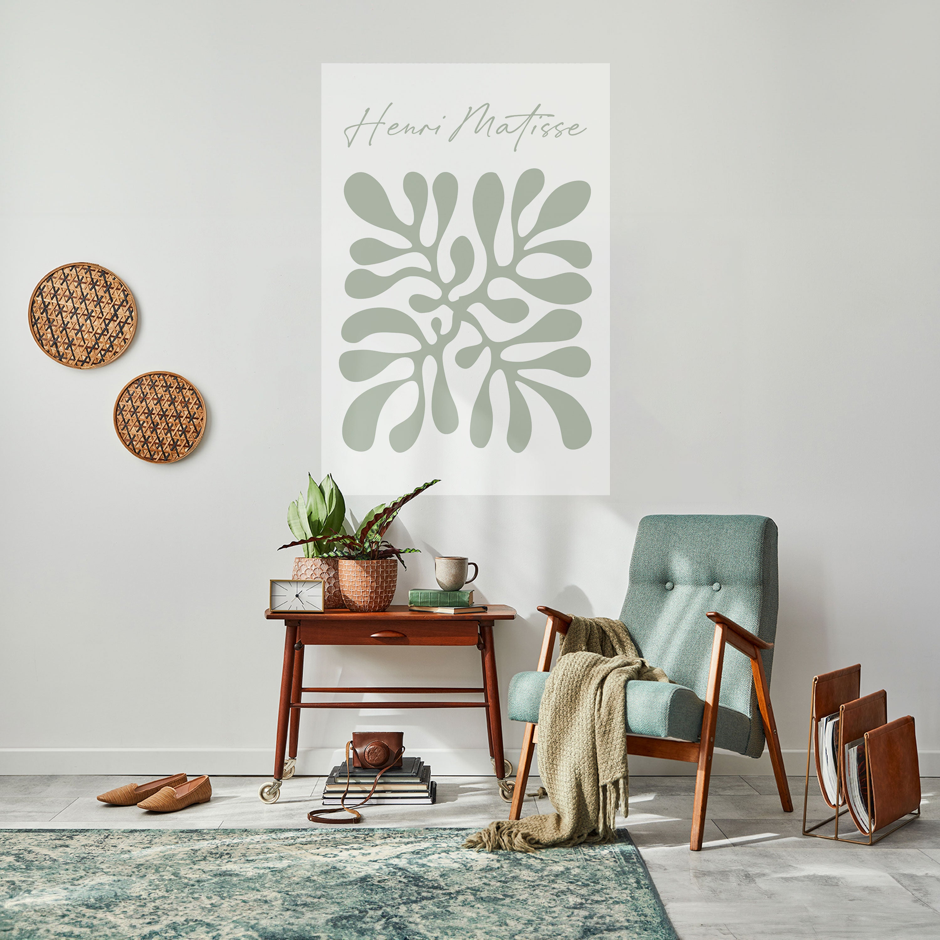 SHAPE OF MATISSE Peel and Stick Vertical Poster