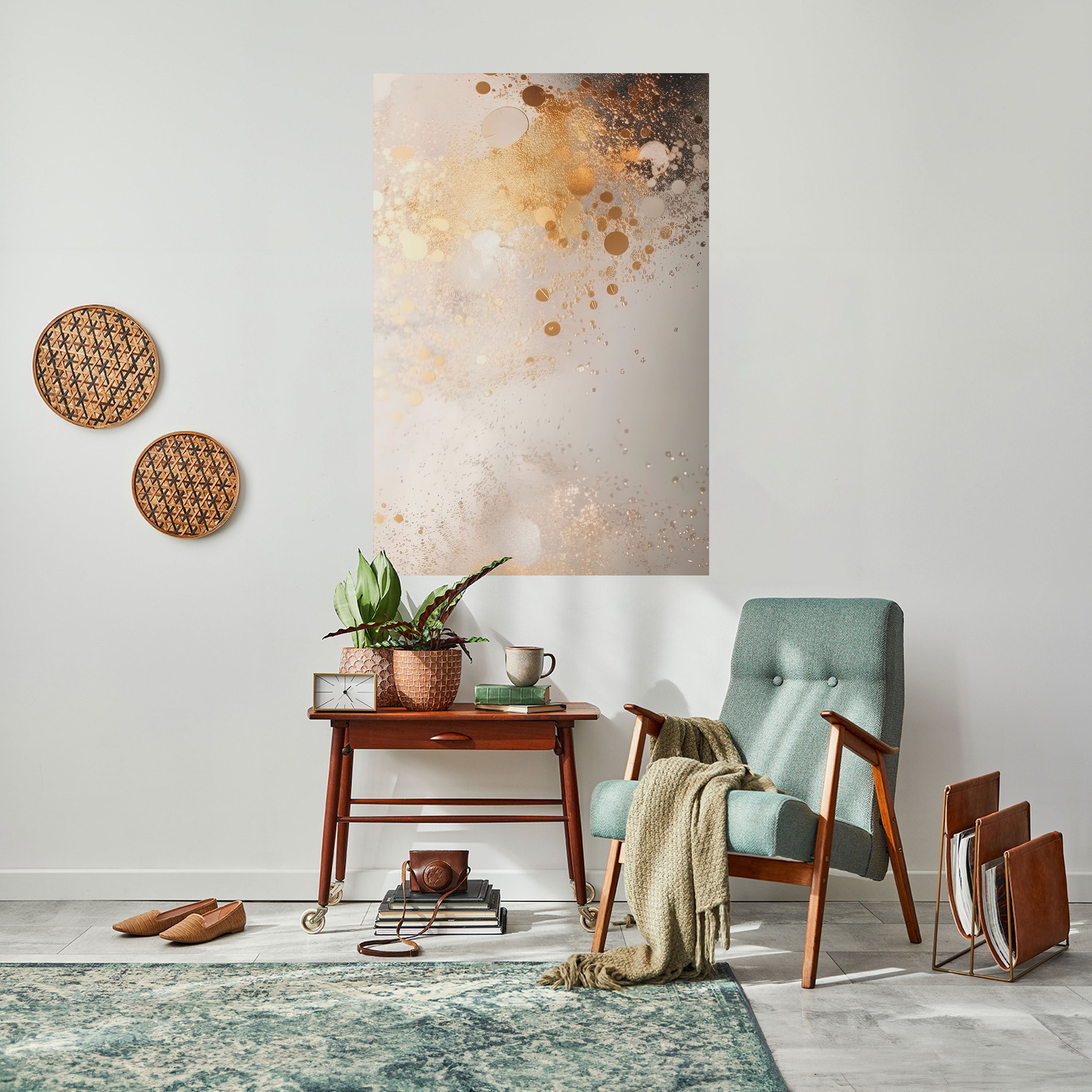 PRECIOUS CADENCE Peel and Stick Vertical Poster