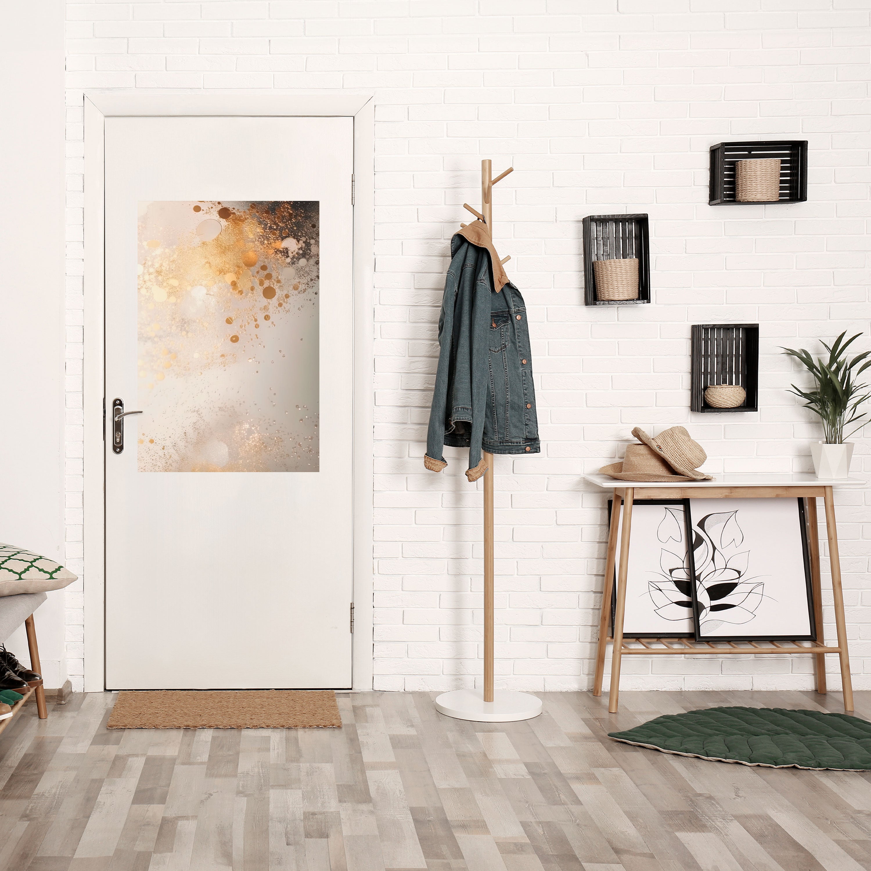 PRECIOUS CADENCE Peel and Stick Vertical Poster