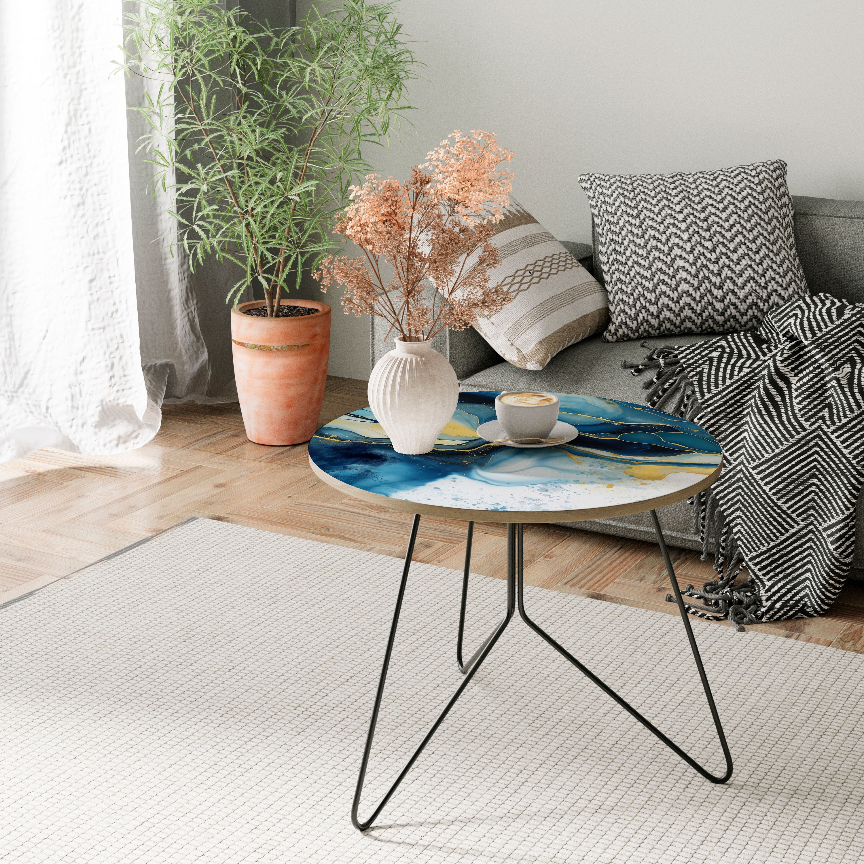 Mesa de centro INKY MARBLE 69