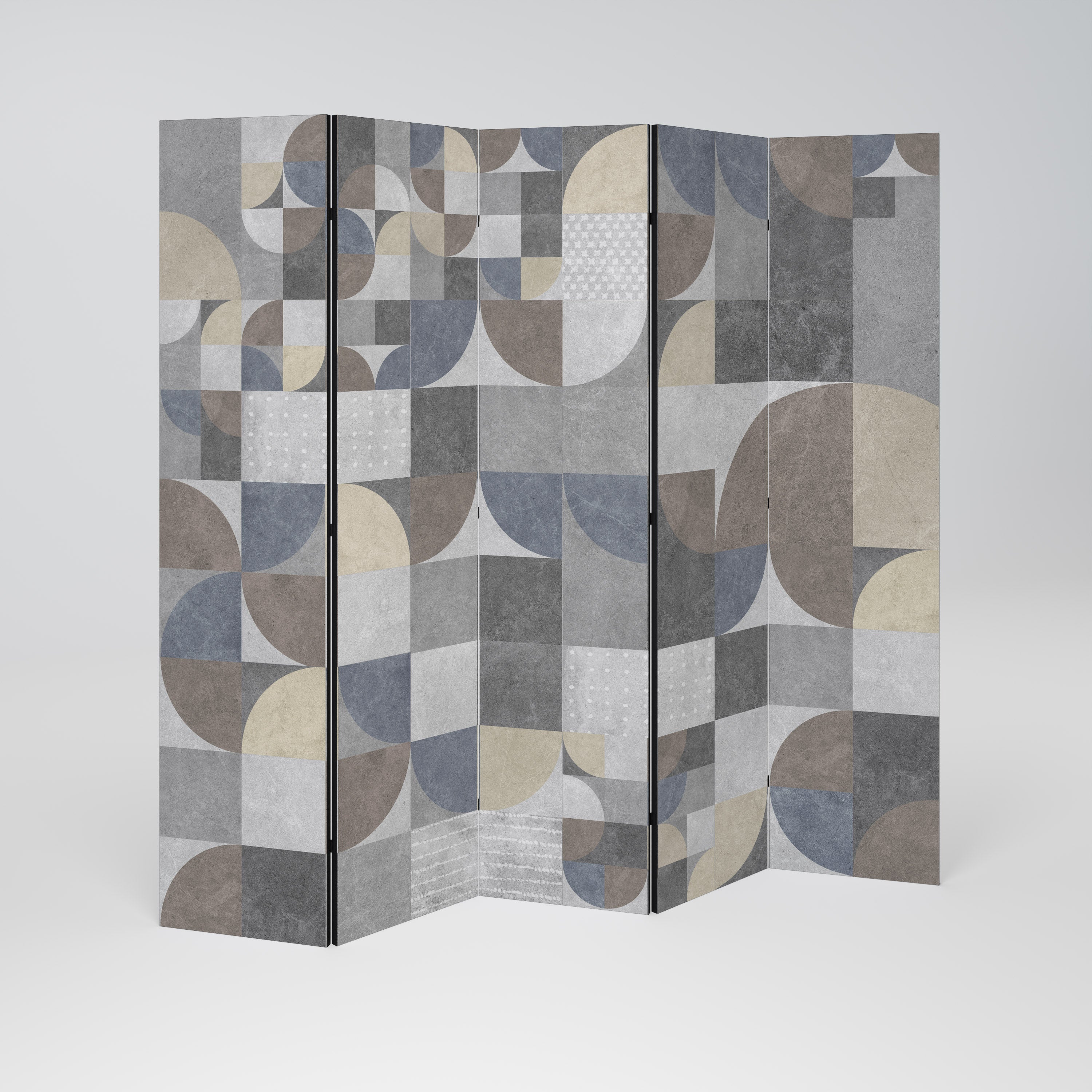 A PIECE OF SHAPE Decorative 5-Panel Room Divider