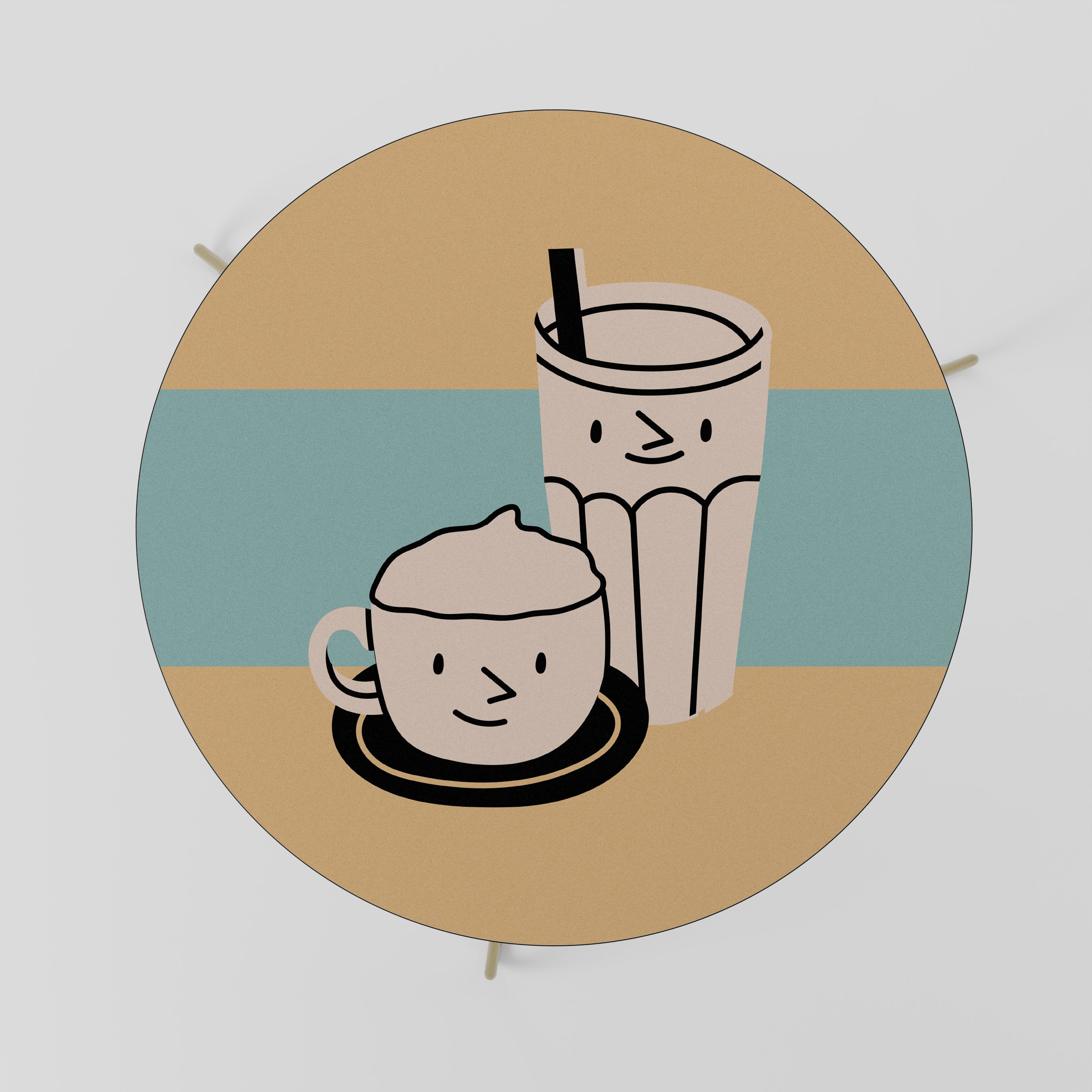 PLACERES DEL CAFÉ Mesa de centro 69