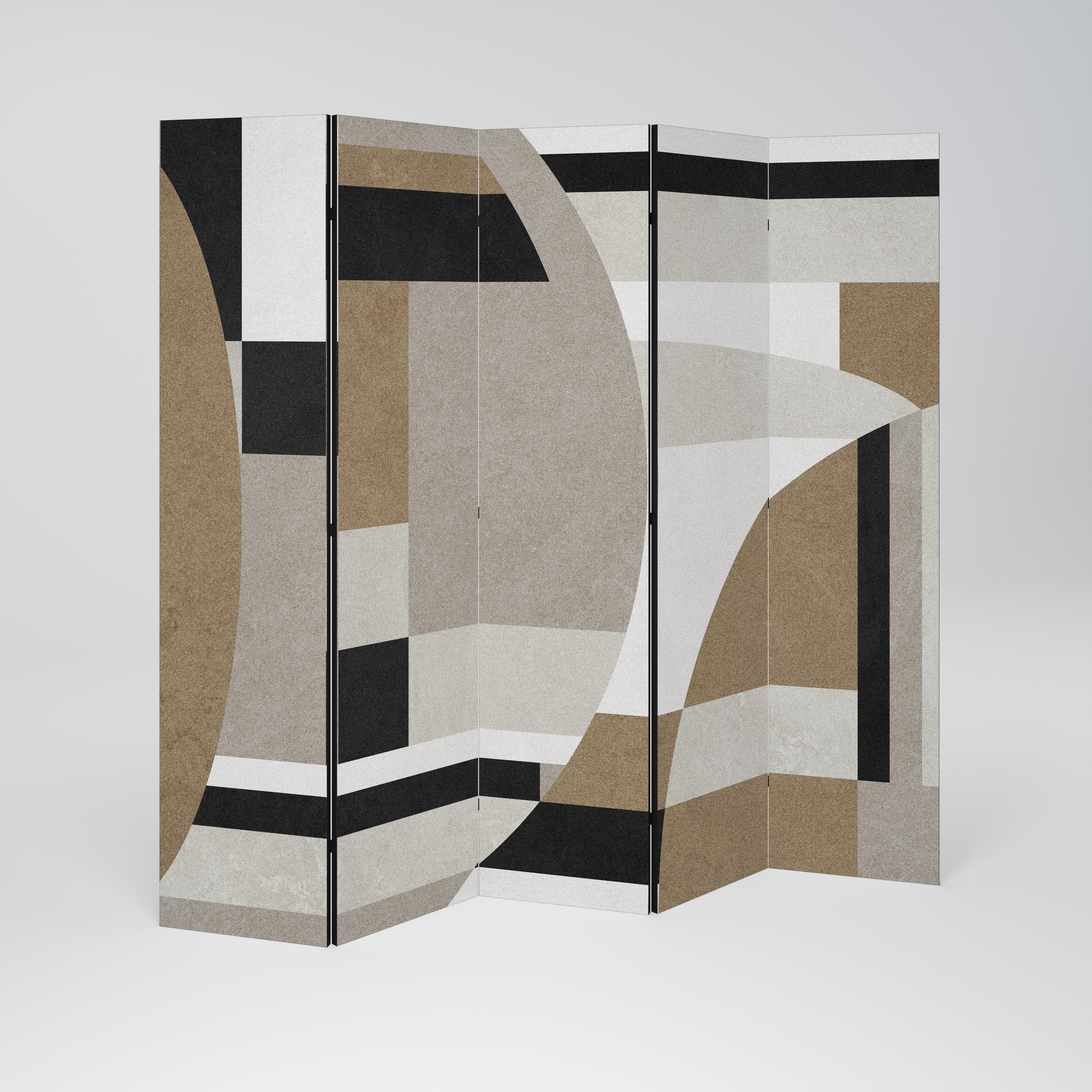 DELICATE MEMENTO Decorative 5-Panel Room Divider