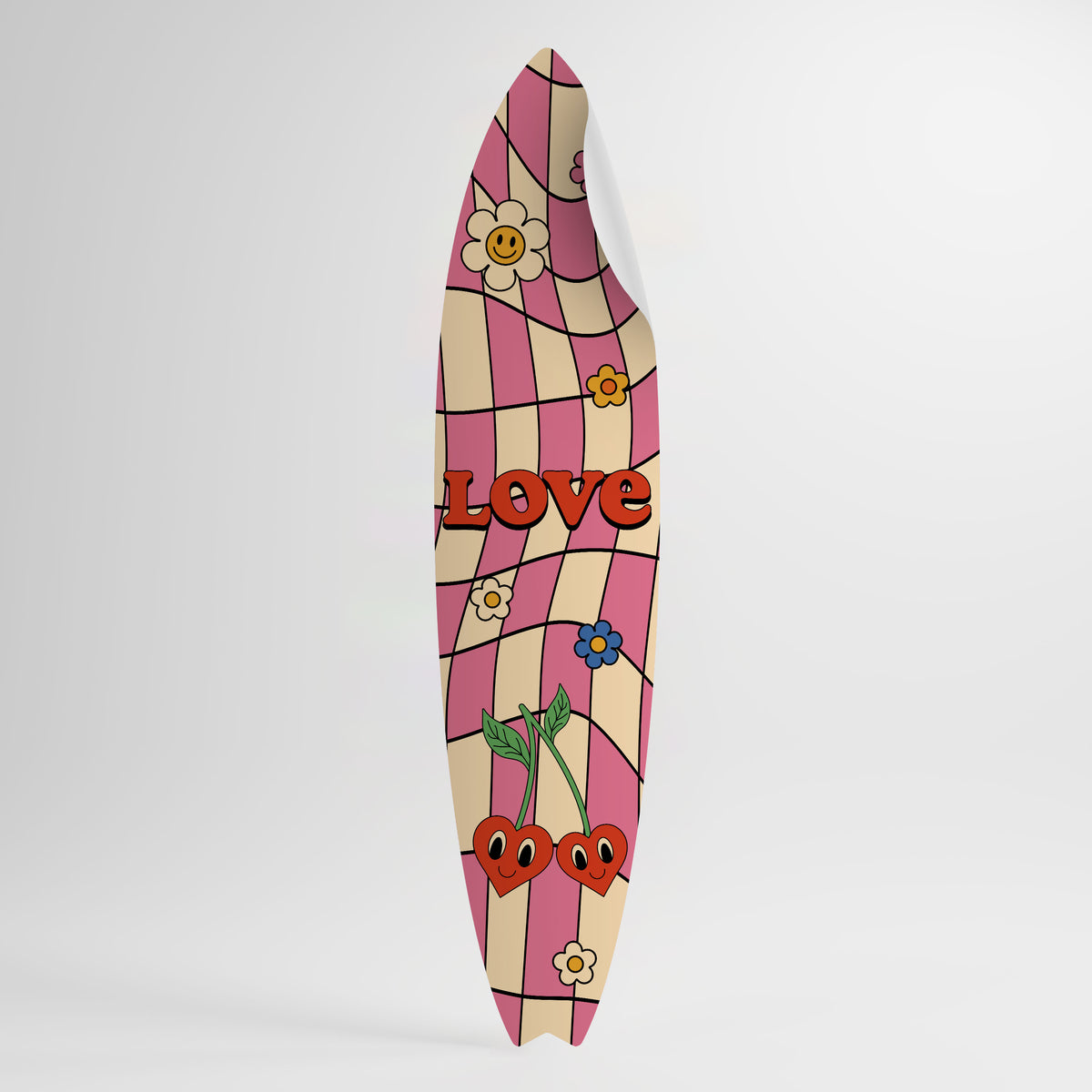 ROCKING LOVE Vinilo decorativo de tabla de surf