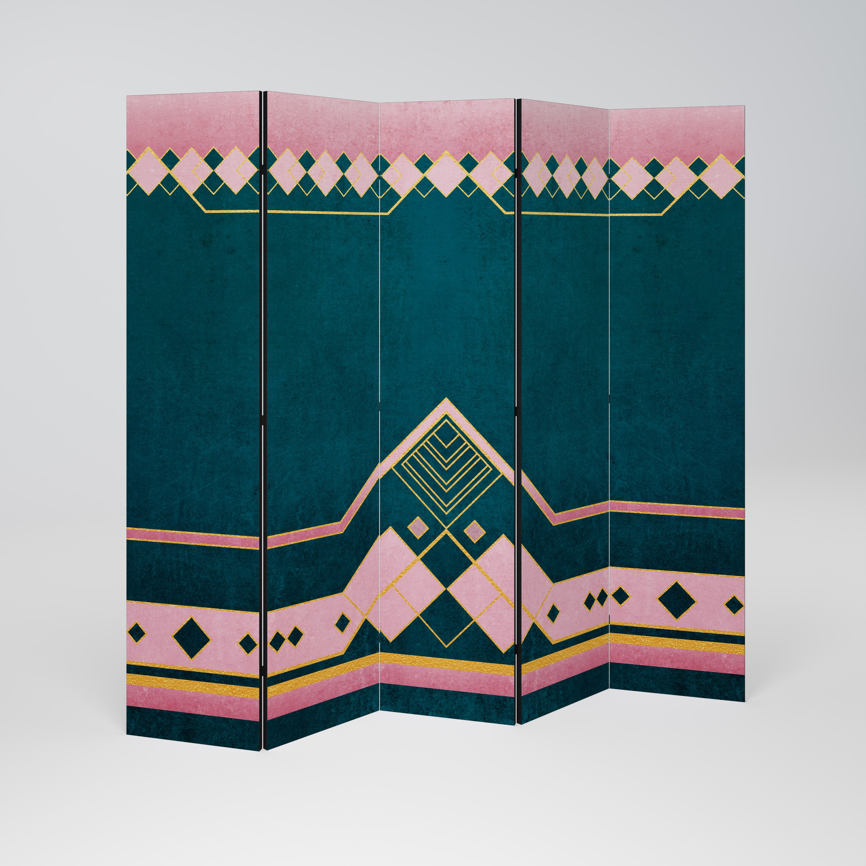 ROYAL COMPOSITION Decorative 5-Panel Room Divider