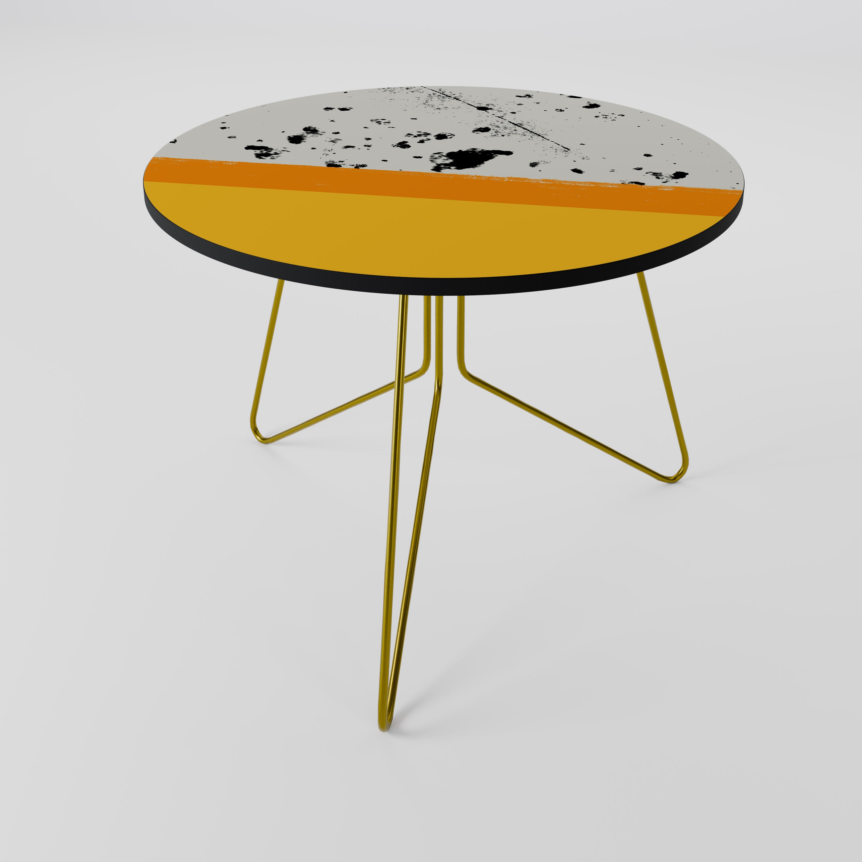 Mesa de centro 69 TEÑIDA DE NARANJA