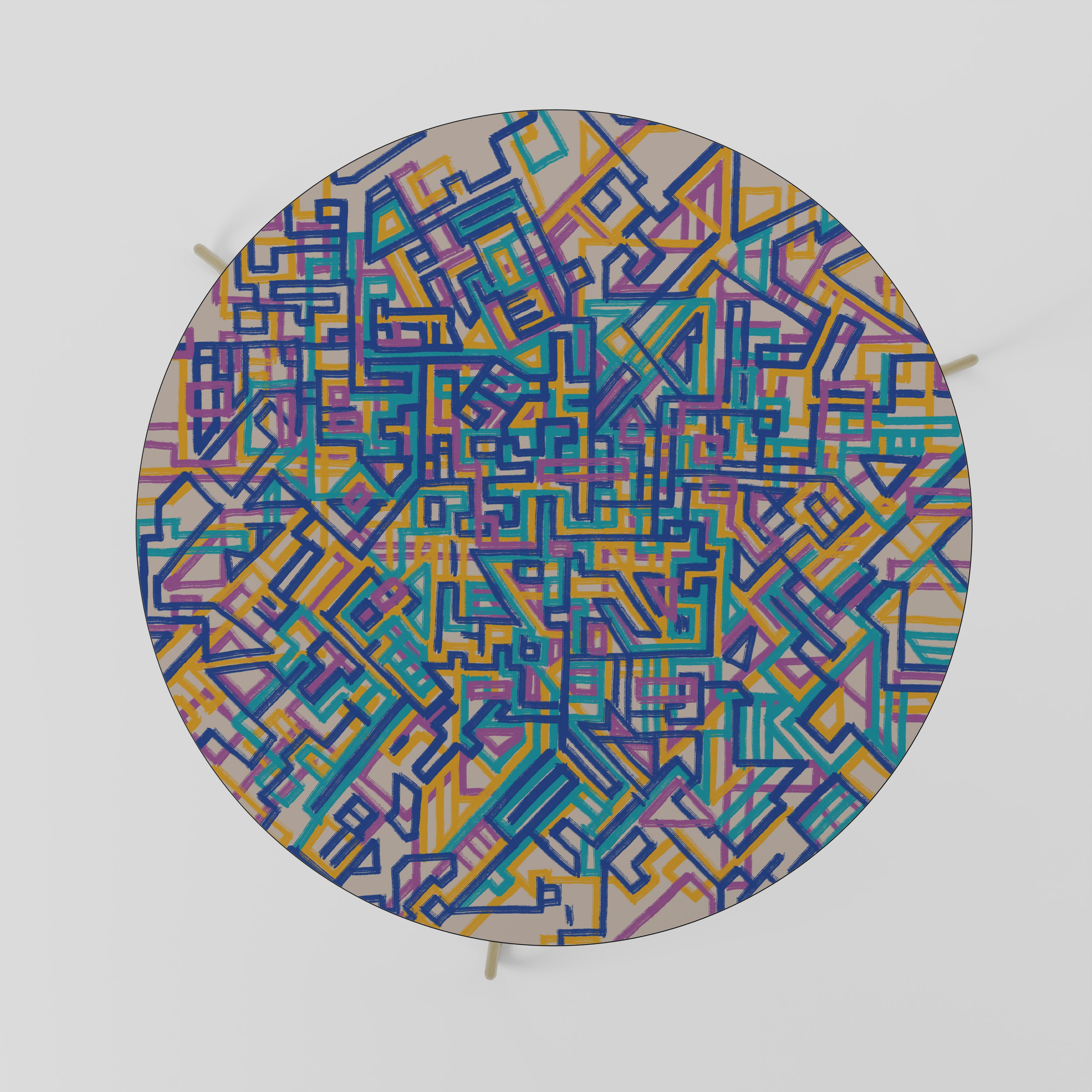 Mesa de centro MEMORIES MAP 69