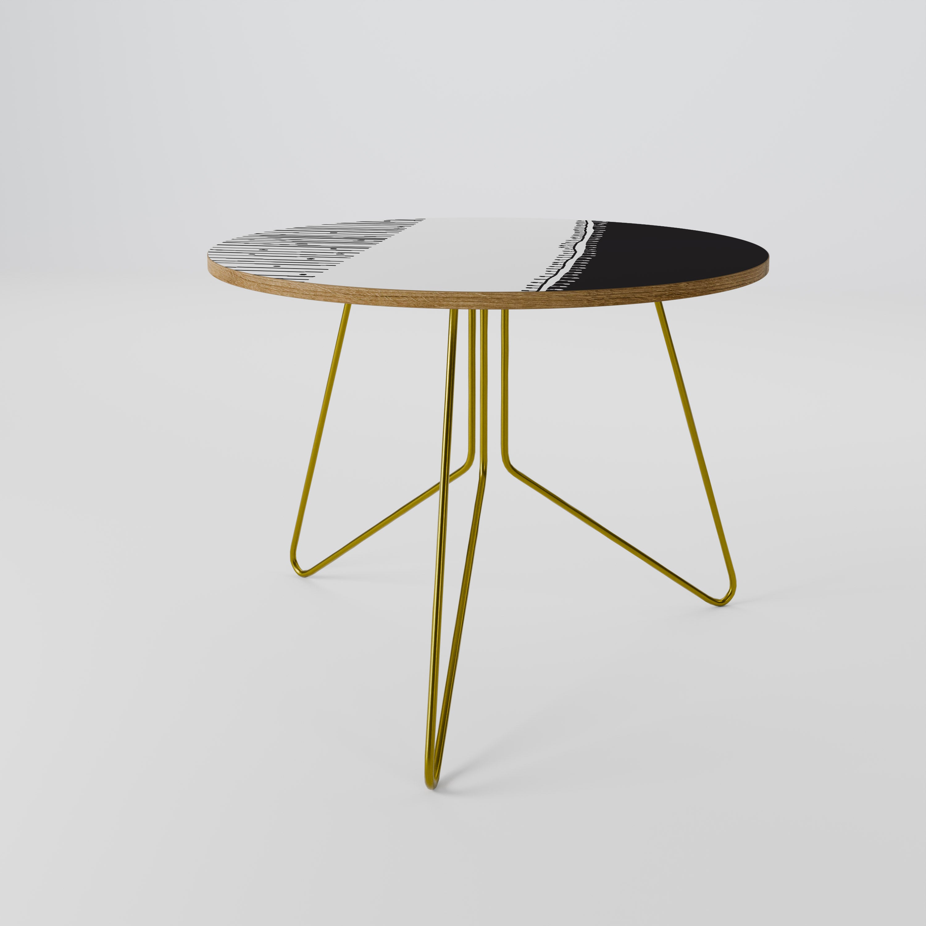 Mesa de centro MUSE MONOCROMÁTICA 69