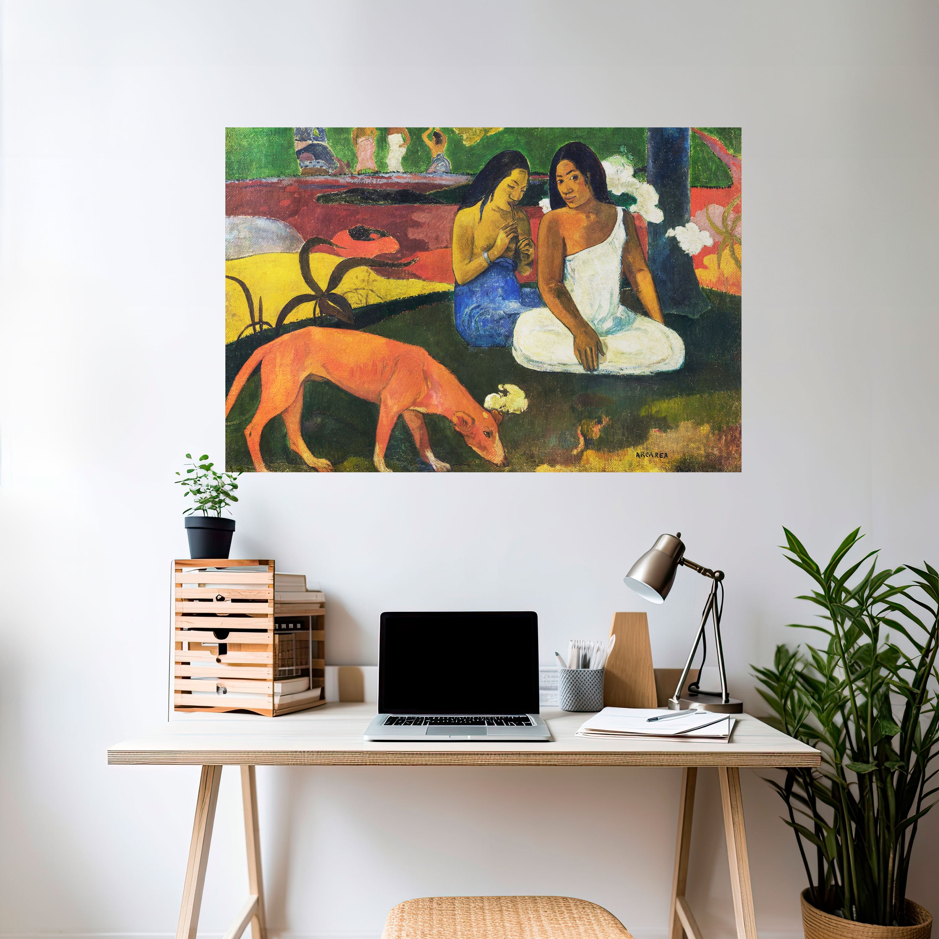 AREAREA BY GAUGUIN Peel and Stick Horizontal Poster