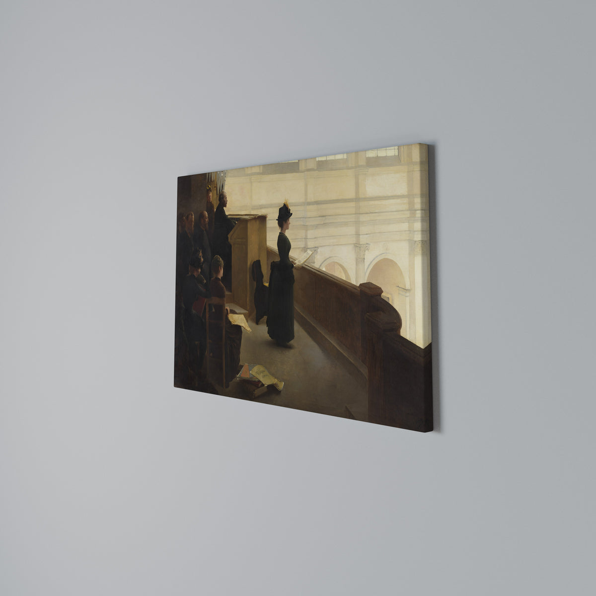 WHISPERS OF PASSION Cuadro en lienzo horizontal