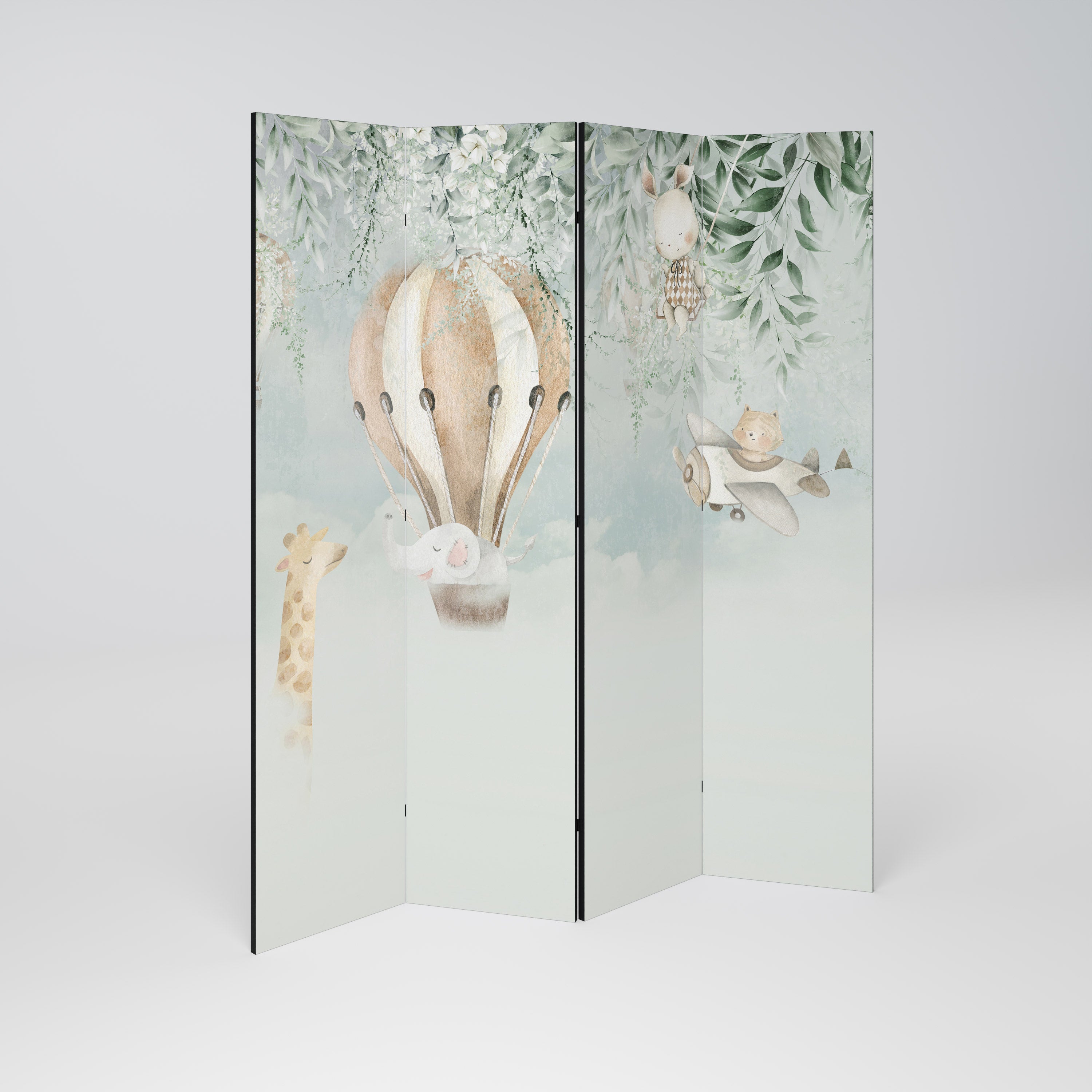 SWEET DREAMS Decorative 4-Panel Room Divider