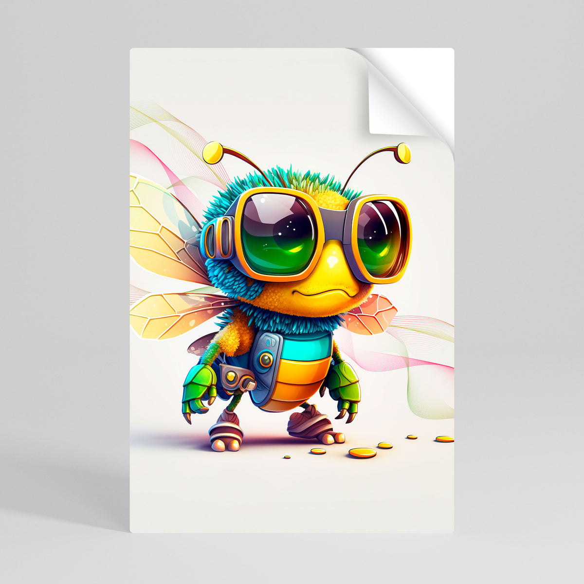 BUZZ BUDDY Póster adhesivo vertical