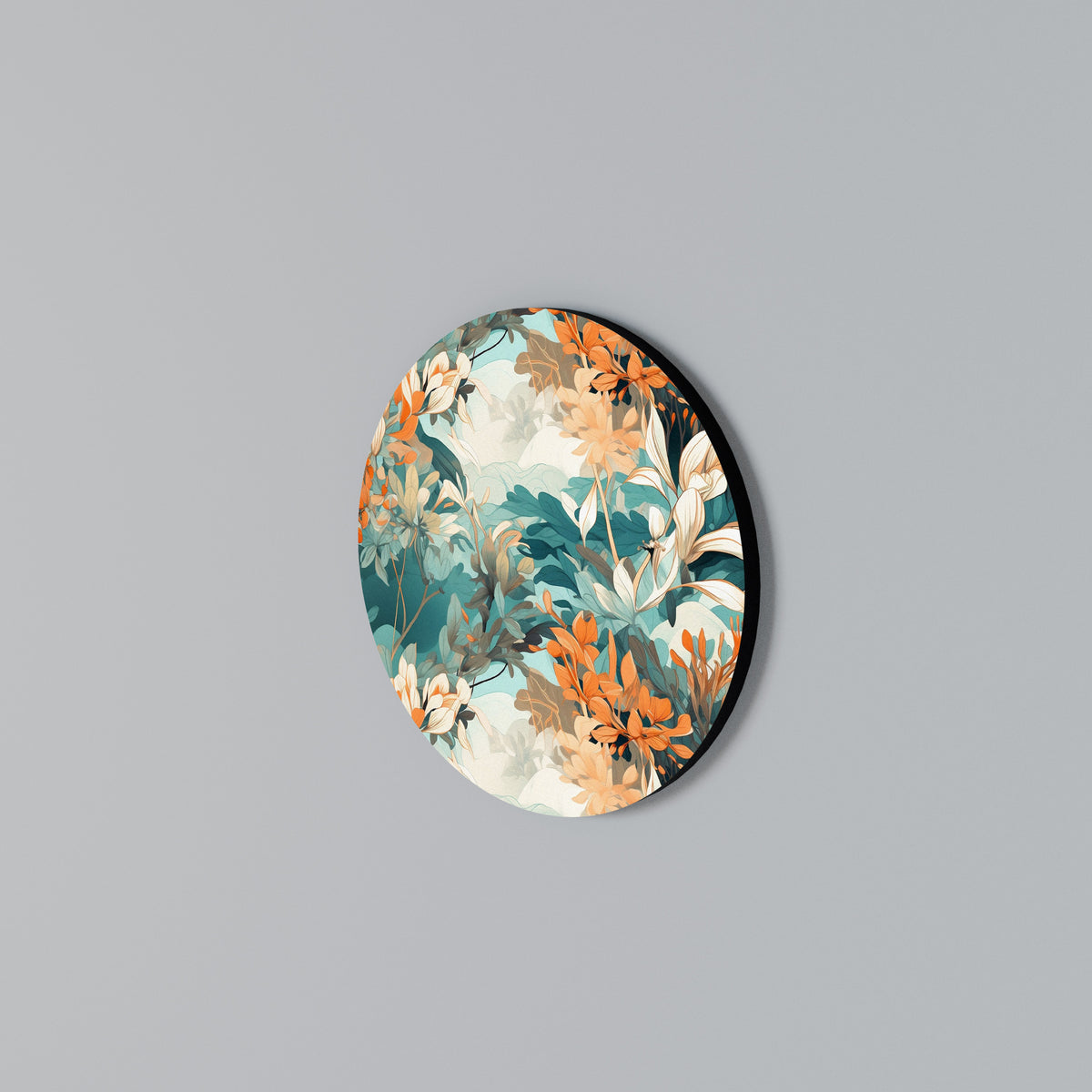 BLOOM BALLET Arte de pared redondo