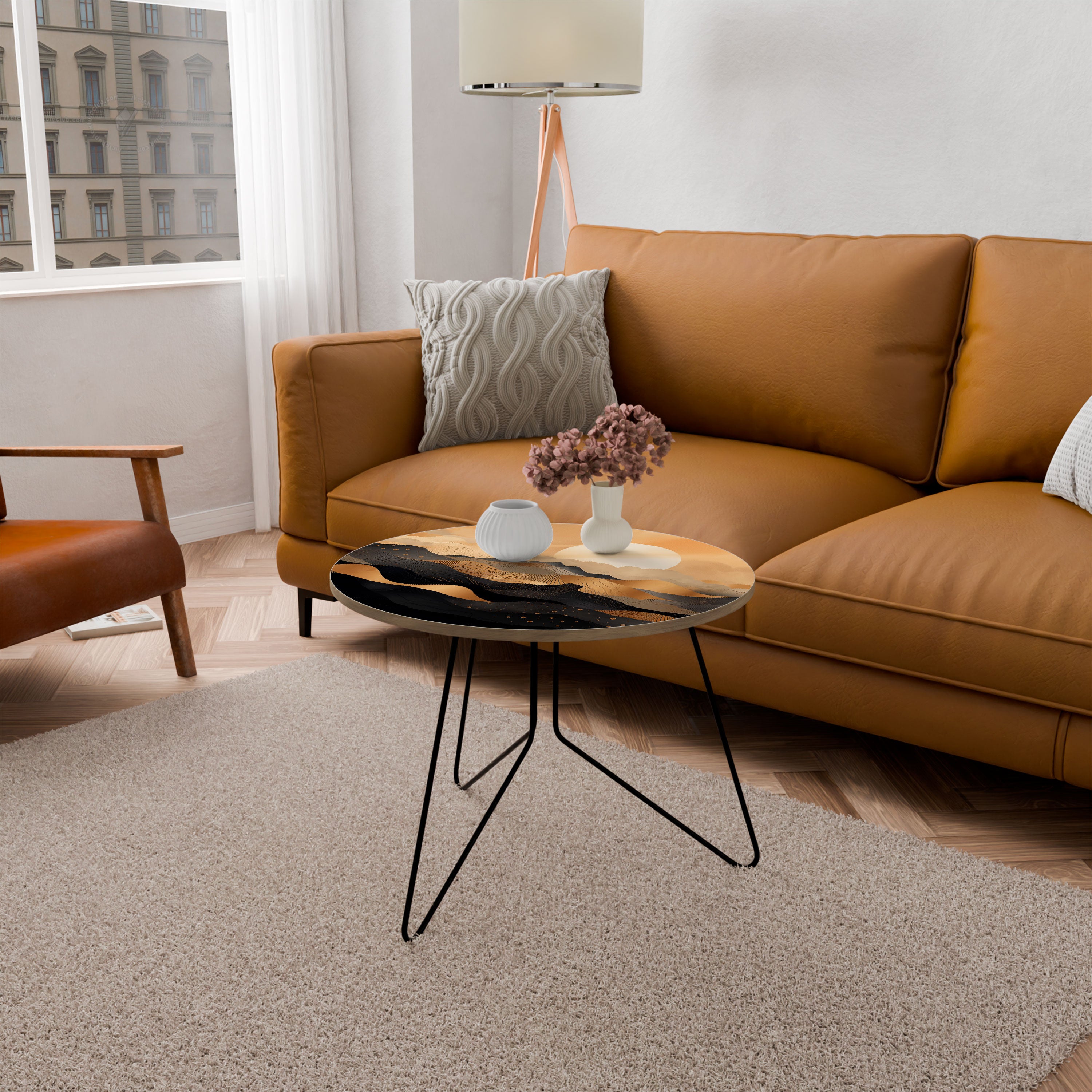 Mesa de centro HORIZONTE ATARDECER MÍSTICO 69