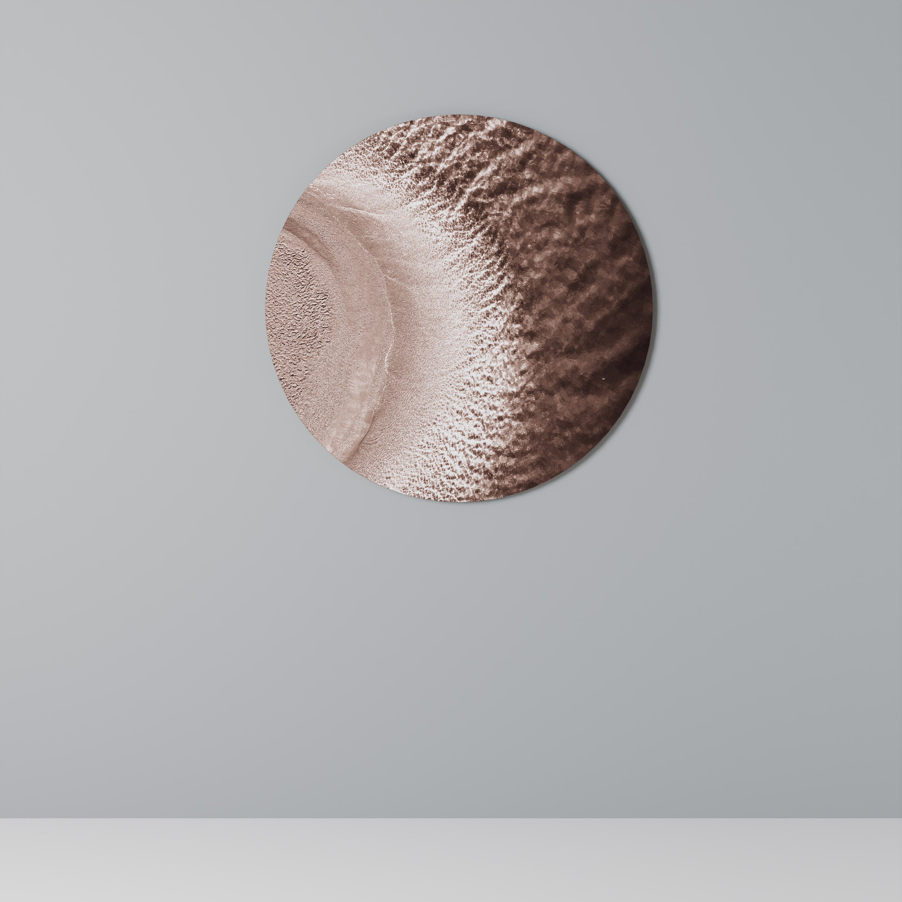 HARMONY IN HUES Round Wall Art