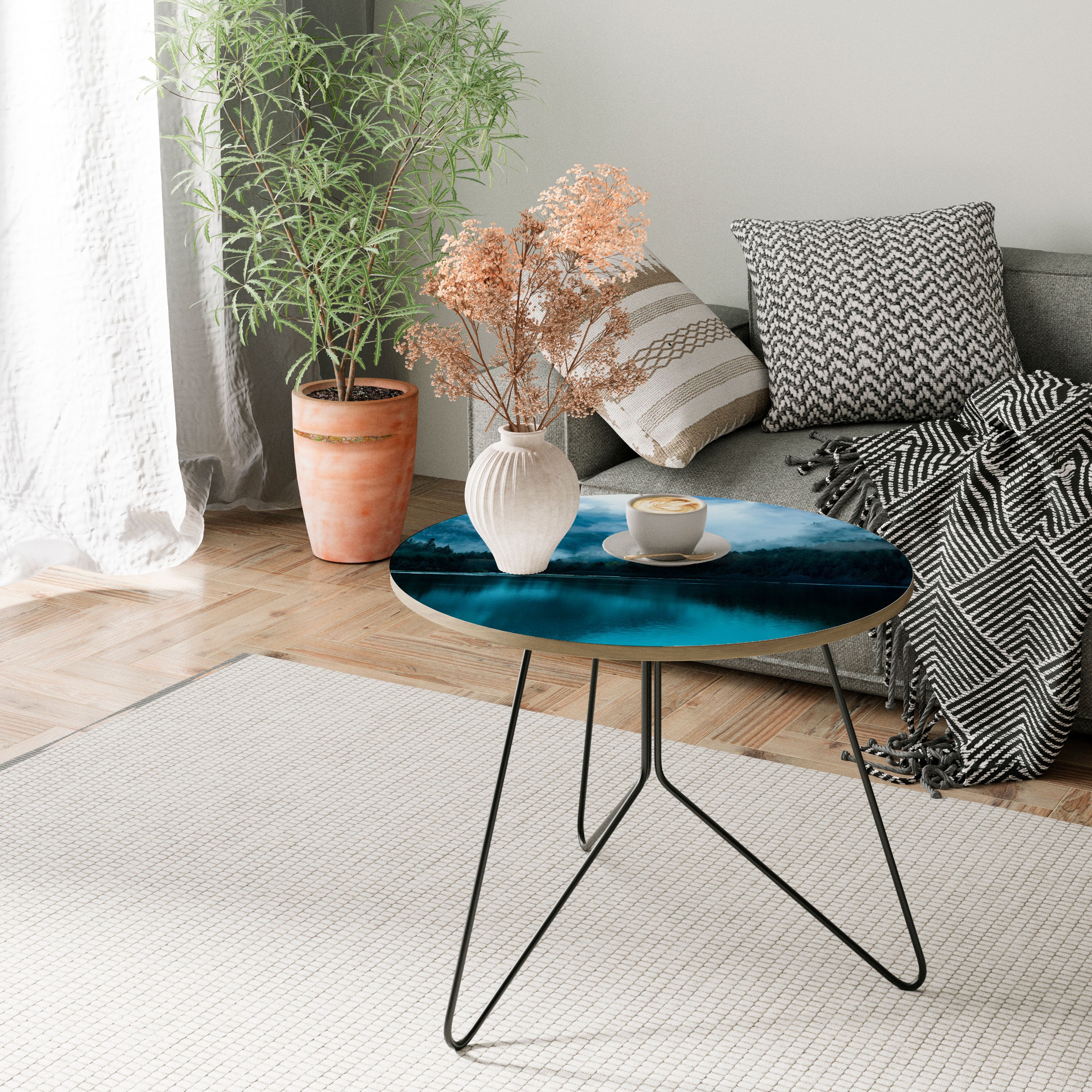 REFLEJOS DE NIEBLA MÍSTICA Mesa de centro 69