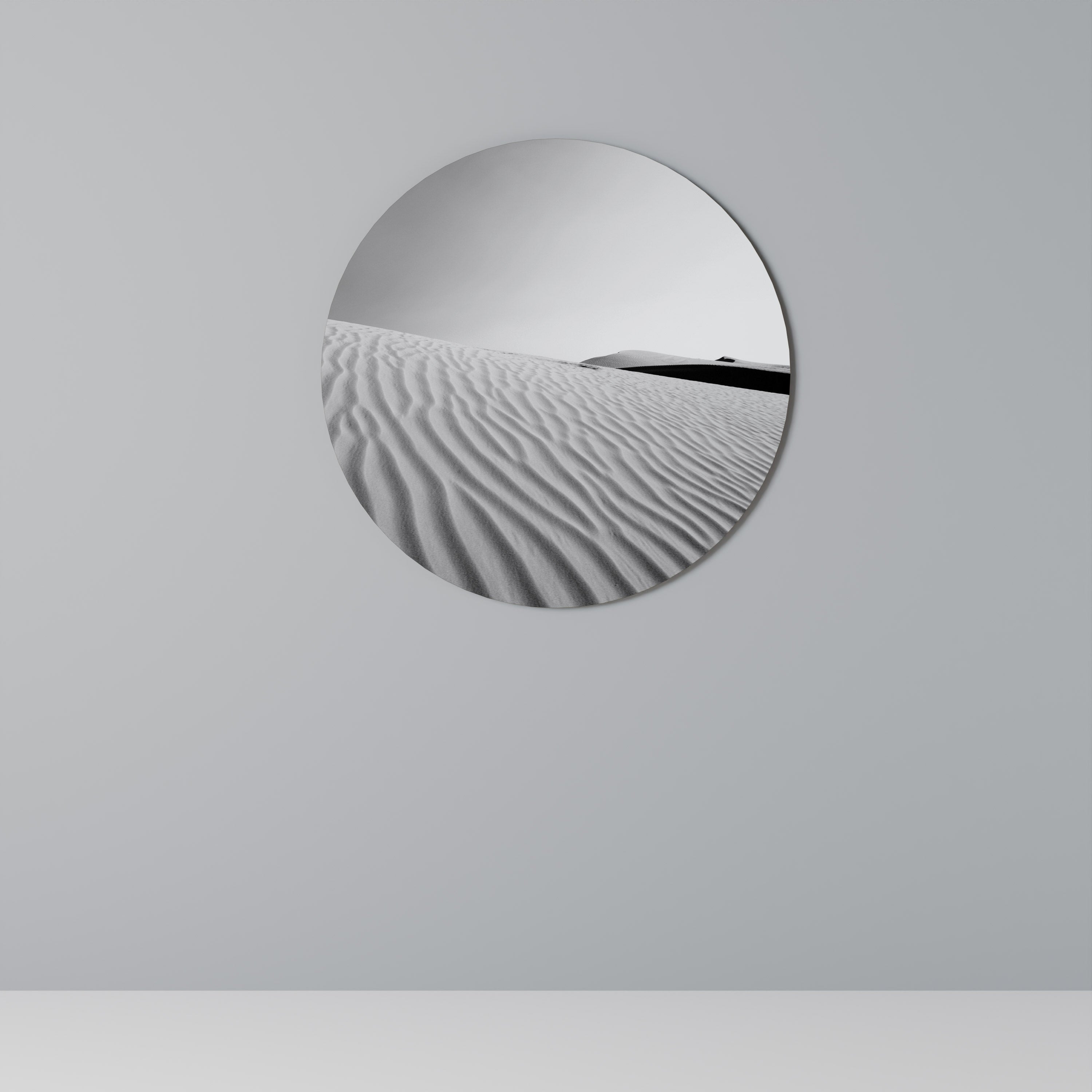 SAND INFINITY Round Wall Art