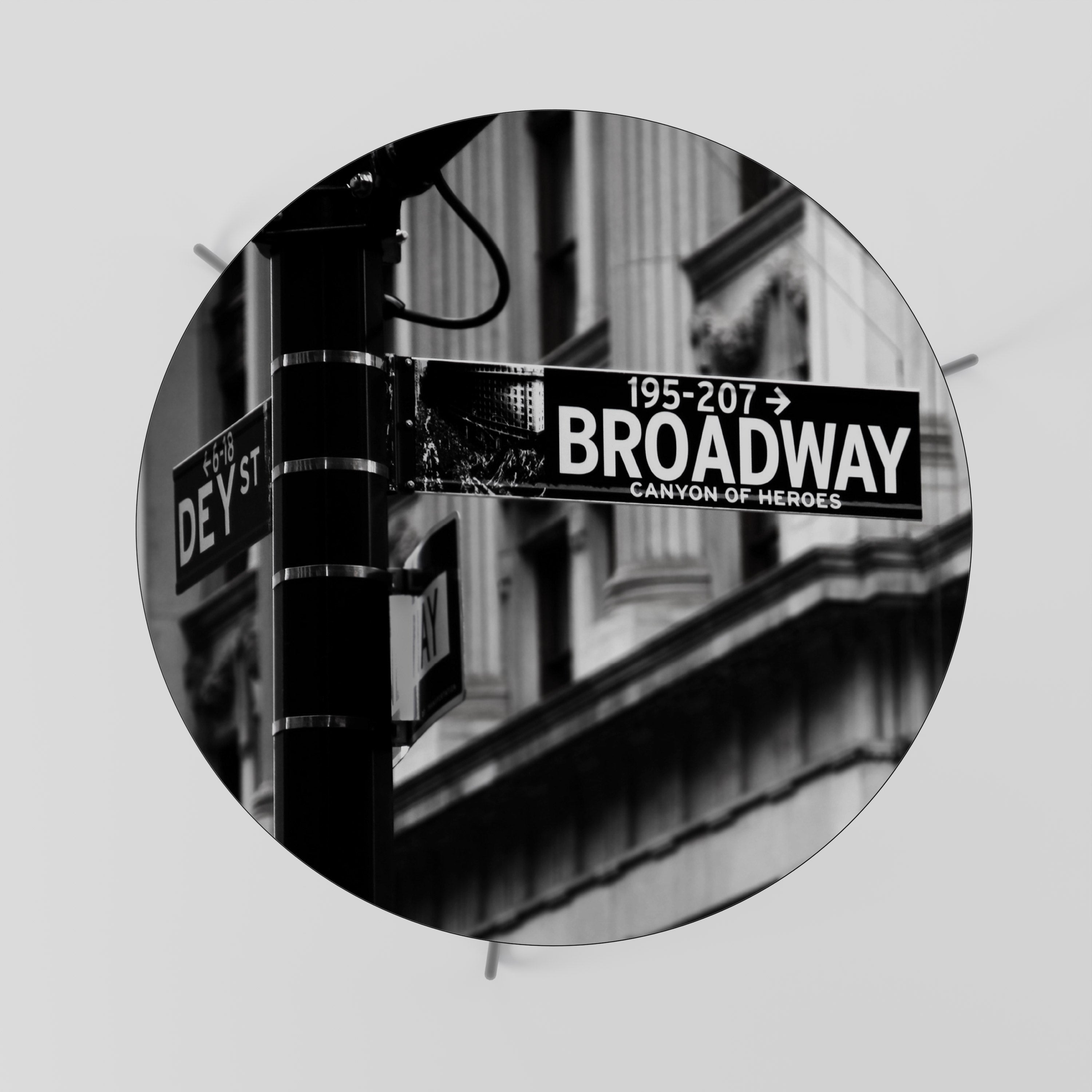 Letrero de Broadway Mesa de centro 69