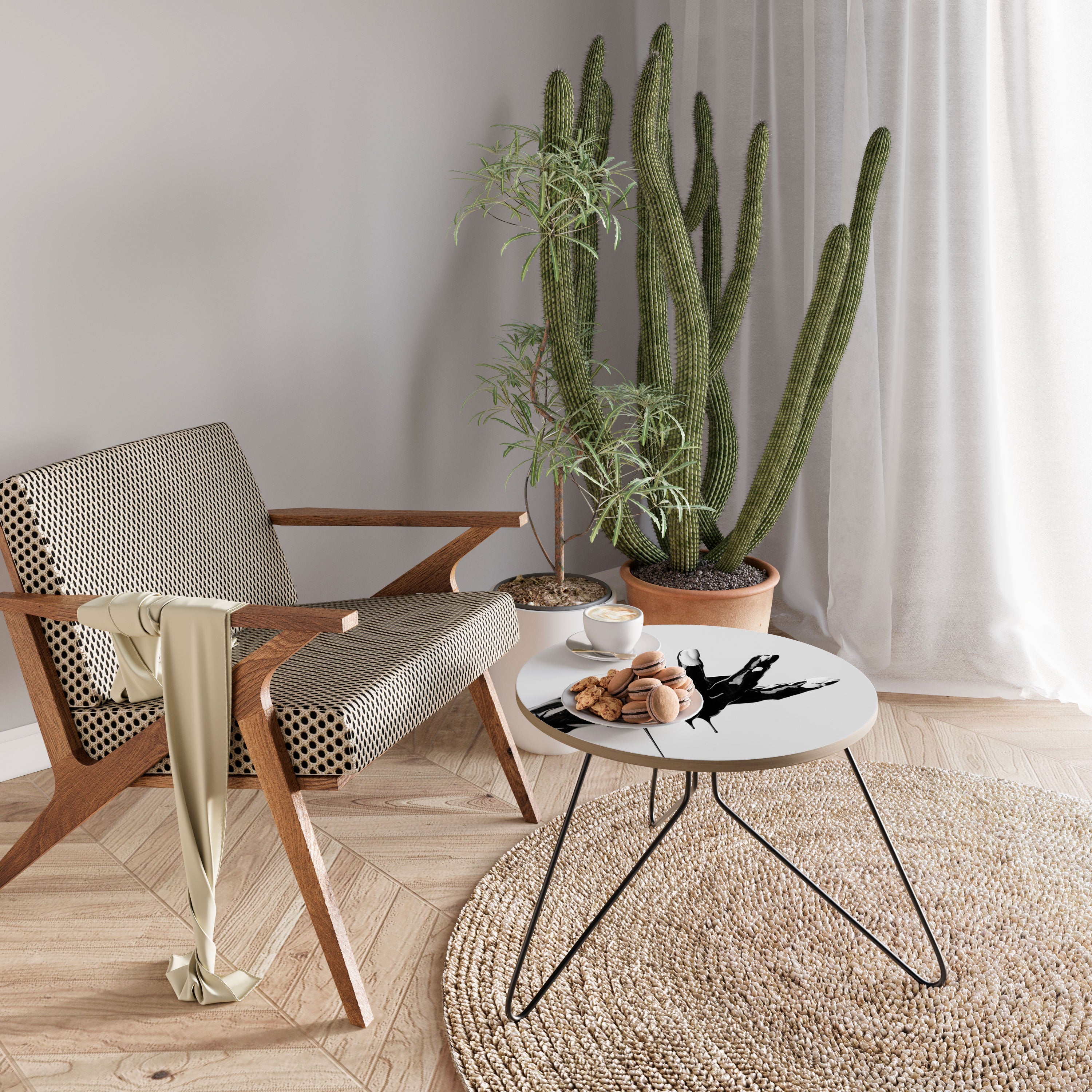 BLACK VISCOSITY Coffee Table 60